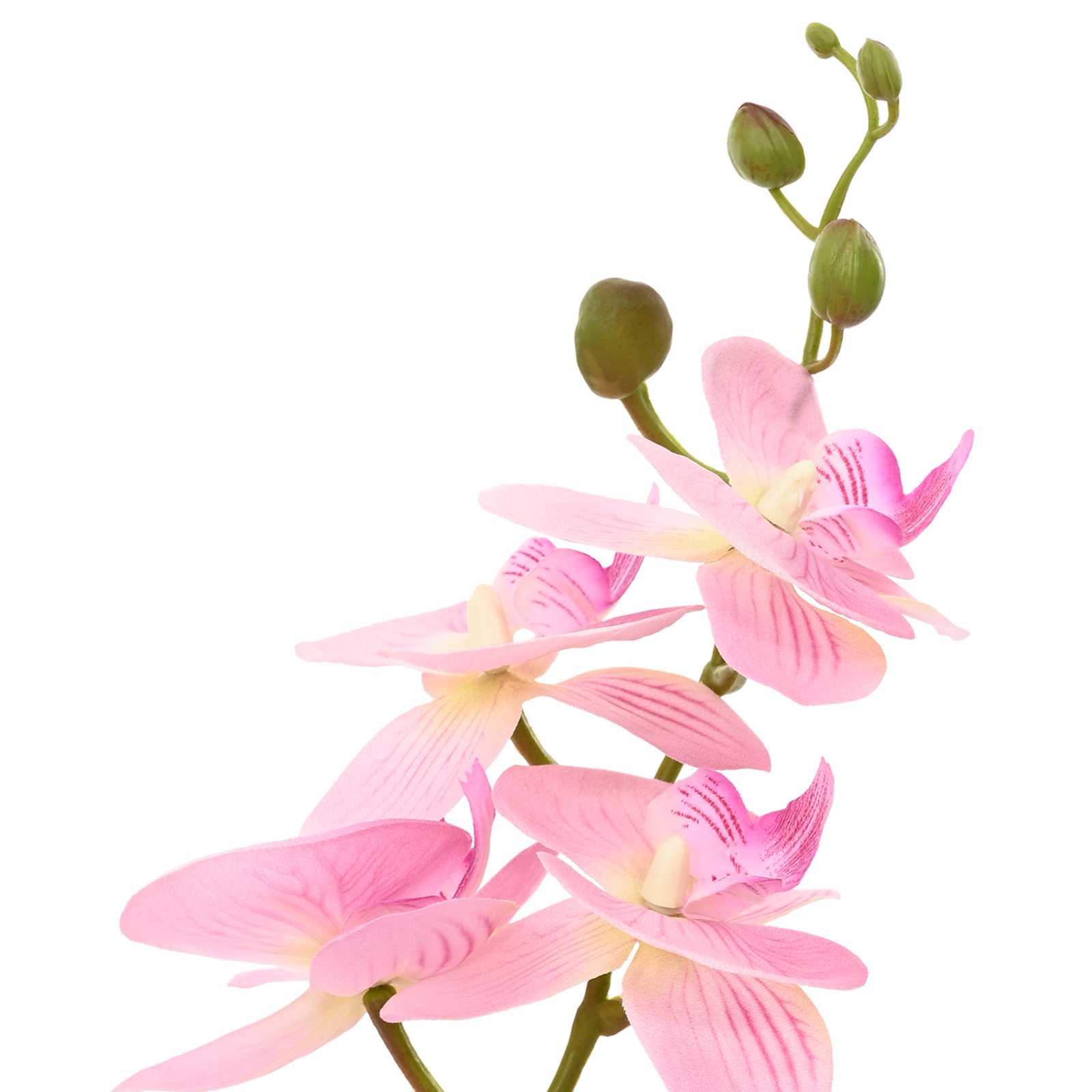 Pianta di Orchidea Artificiale con Vaso Rosa 45 x 15 x 65 cm