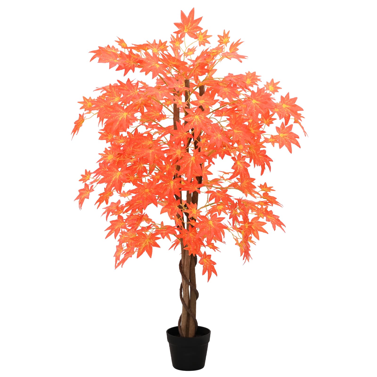 Albero di Acero Artificiale Rosso 80 x 16 x 120 cm