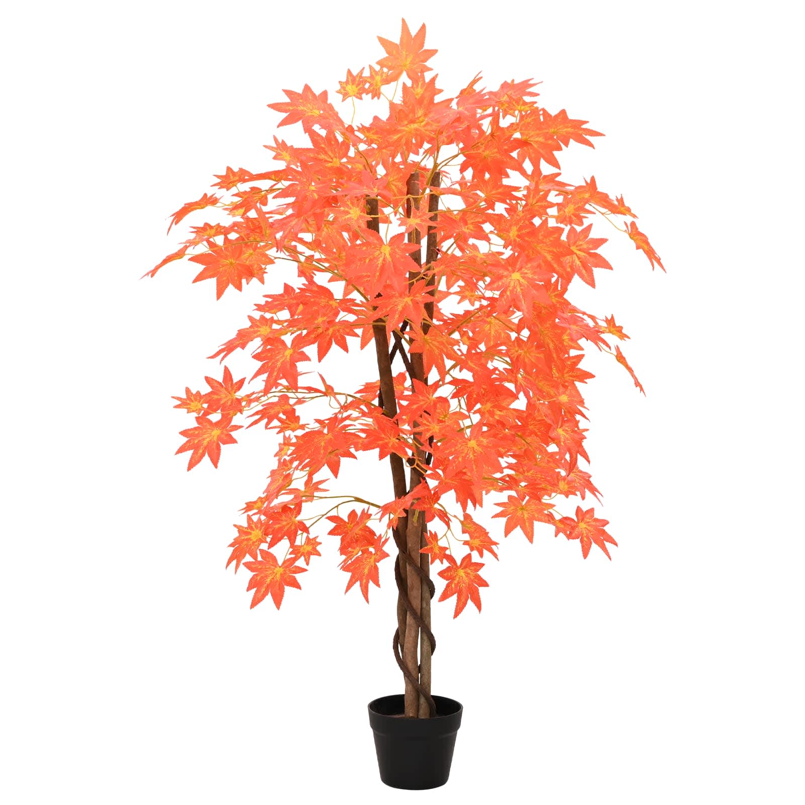 Albero di Acero Artificiale Rosso 80 x 16 x 120 cm