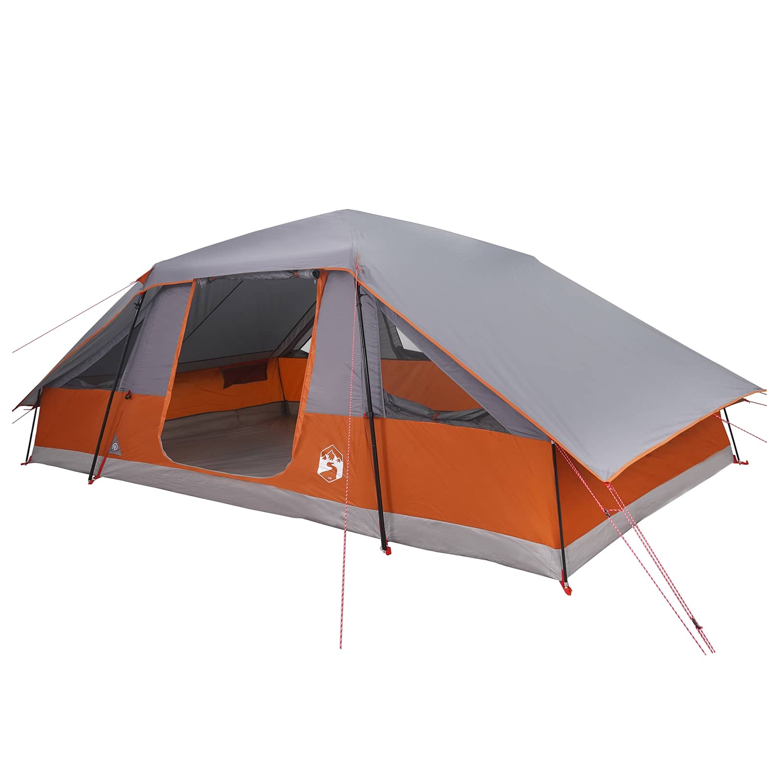 Tenda familiare con telo da pioggia resistente all'acqua