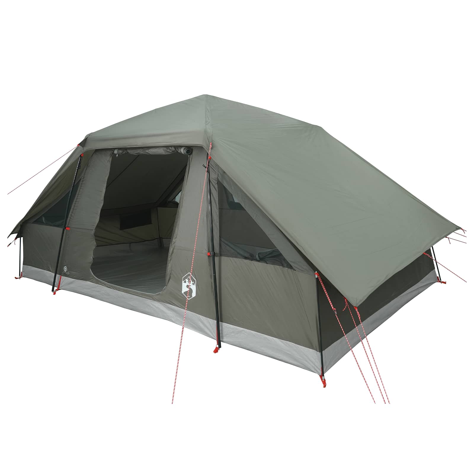 Tenda familiare con telo da pioggia resistente all'acqua