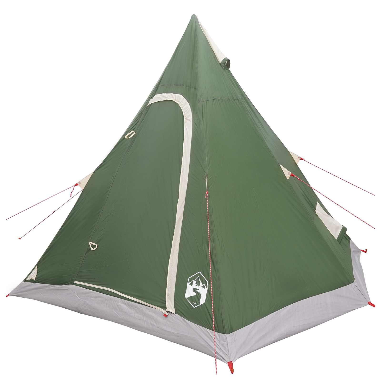Tipi Tent Water-Resistant 3 persona Verde