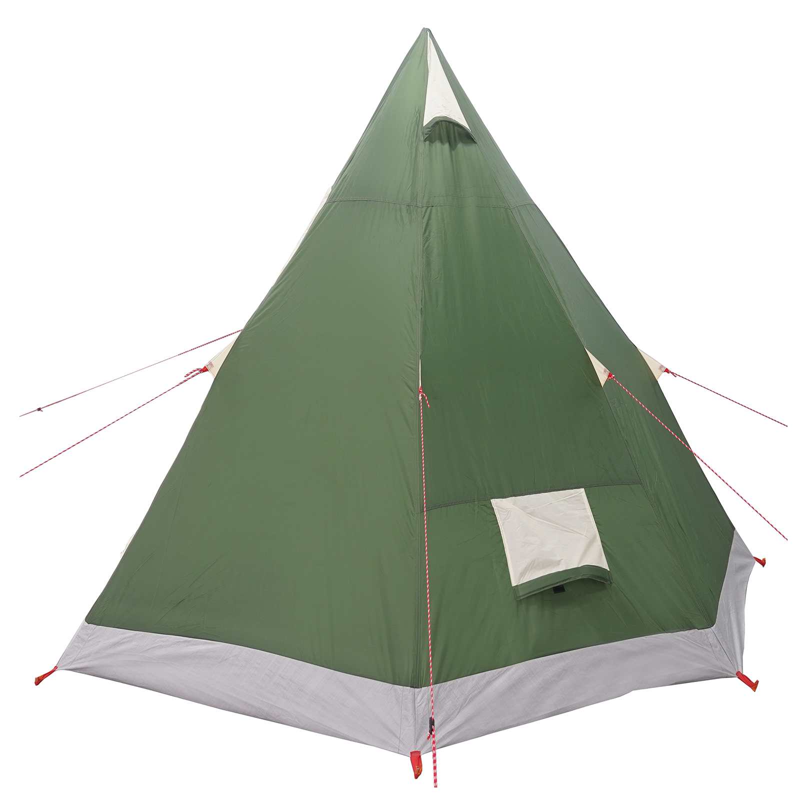 Tipi Tent Water-Resistant 3 persona Verde