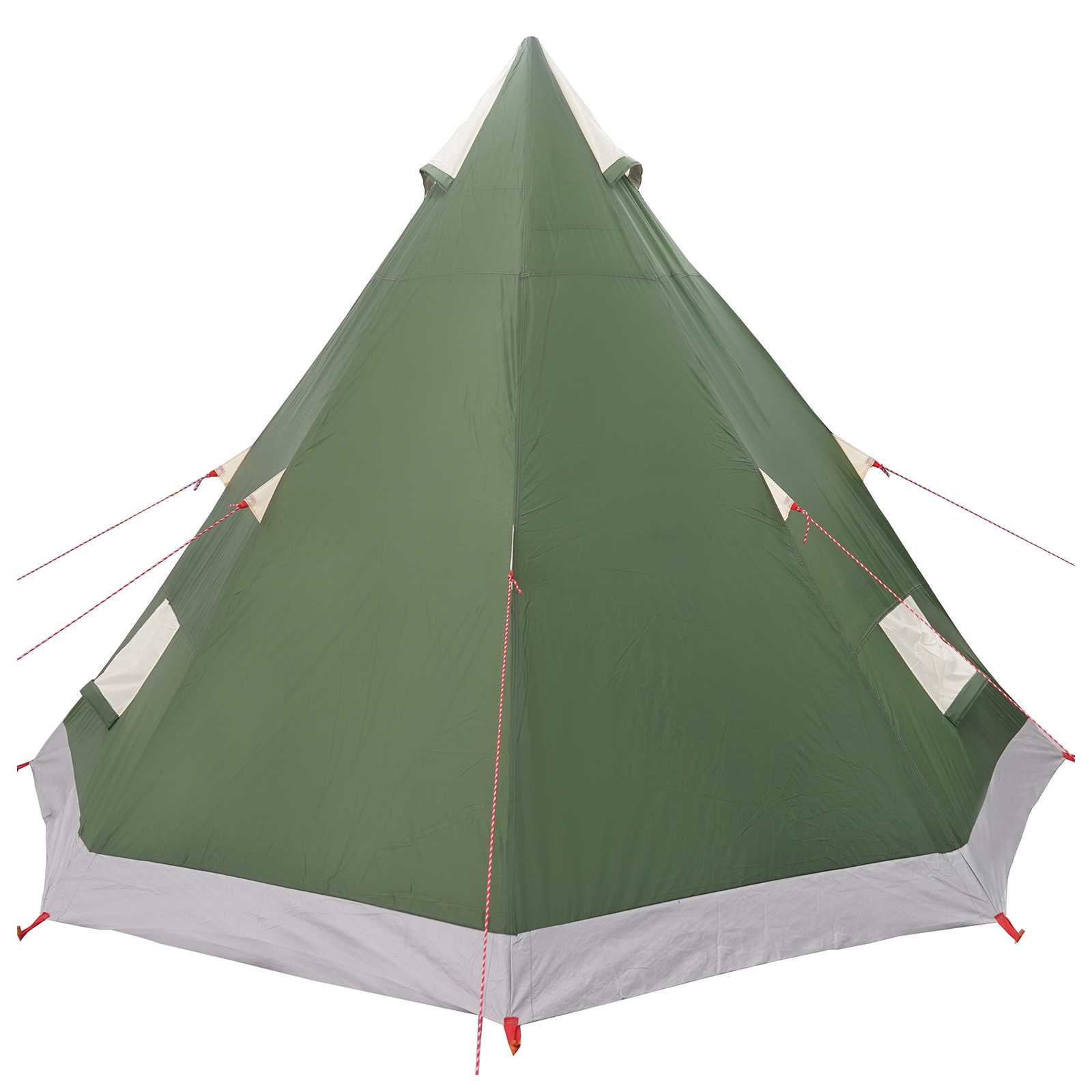 Tipi Tent Water-Resistant 3 persona Verde
