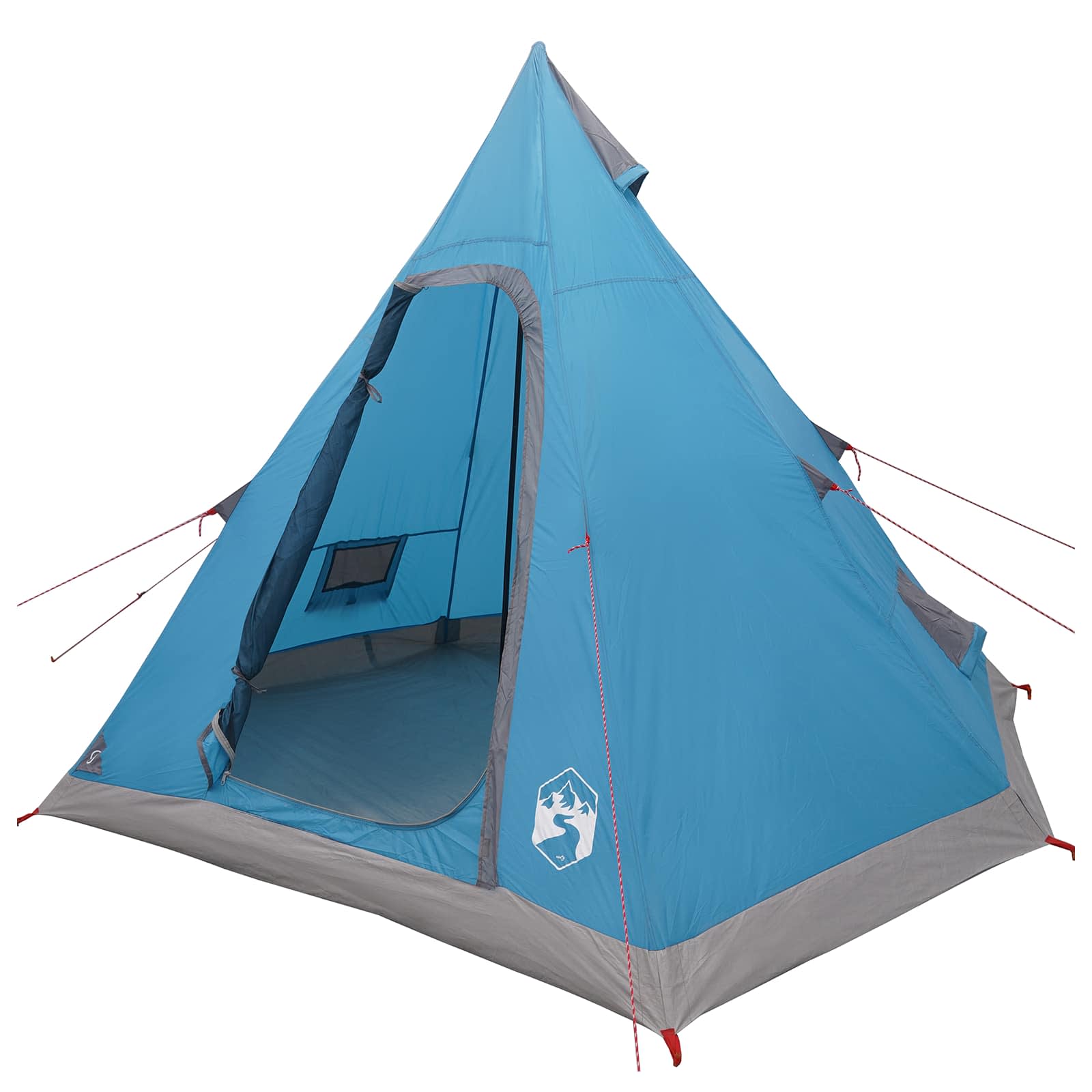 Tipi Tent Water-Resistant 3 persona Blu