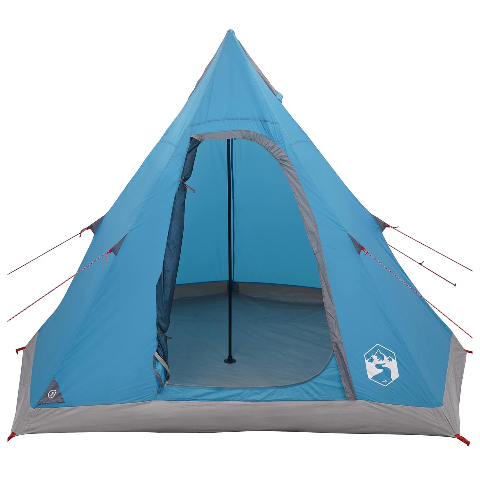 Tipi Tent Water-Resistant 3 persona Blu