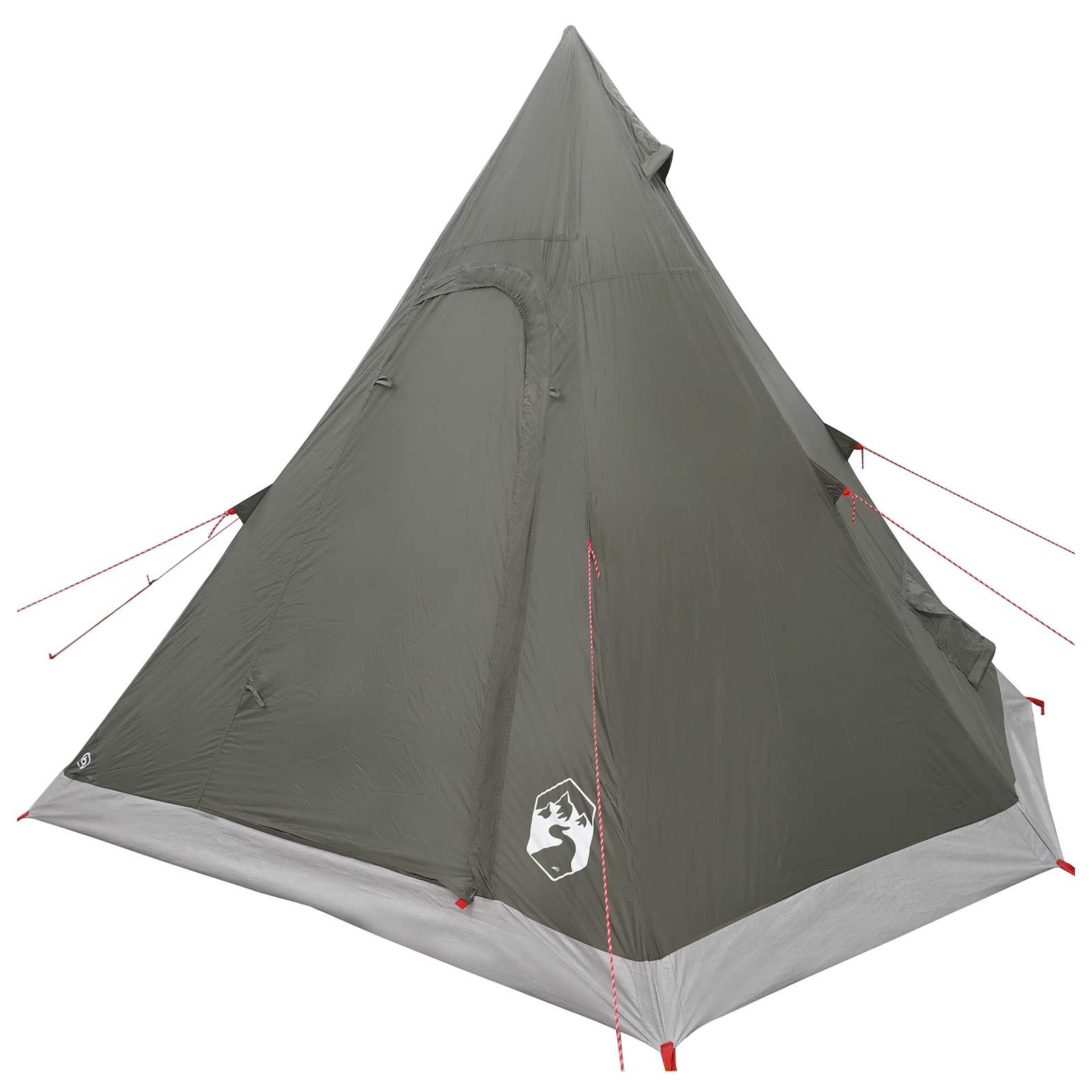 Tipi Tent Water-Resistant 3 persona Verde militare