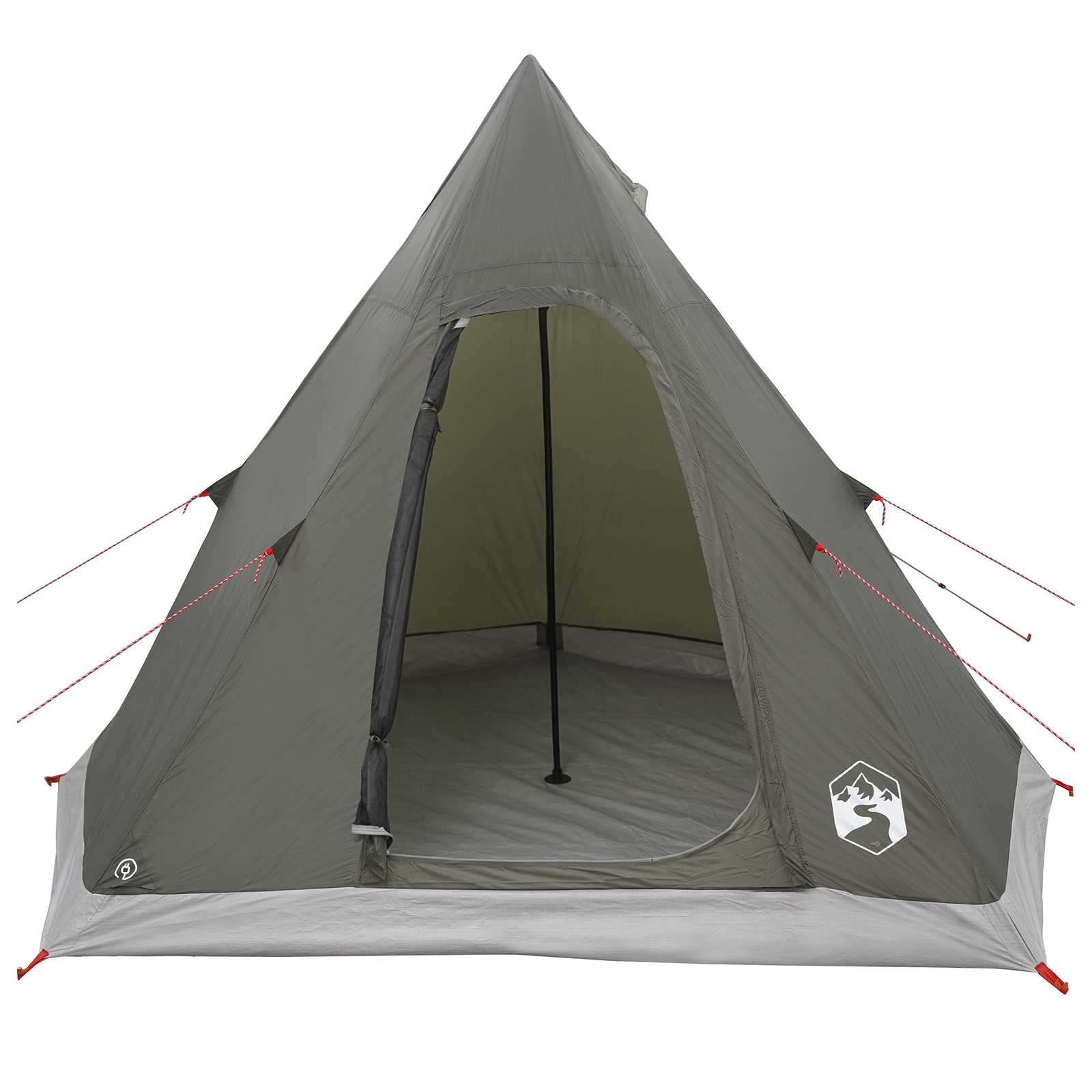 Tipi Tent Water-Resistant 3 persona Verde militare