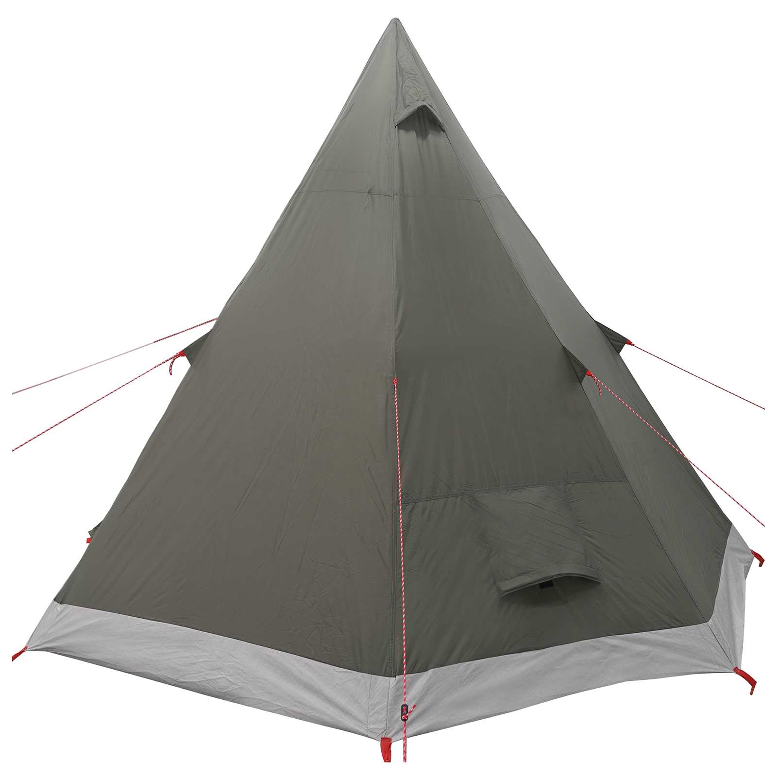 Tipi Tent Water-Resistant 3 persona Verde militare