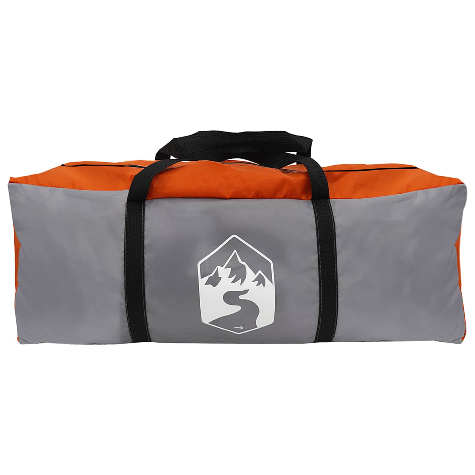 Tenda a baldacchino impermeabile Grigio e arancione