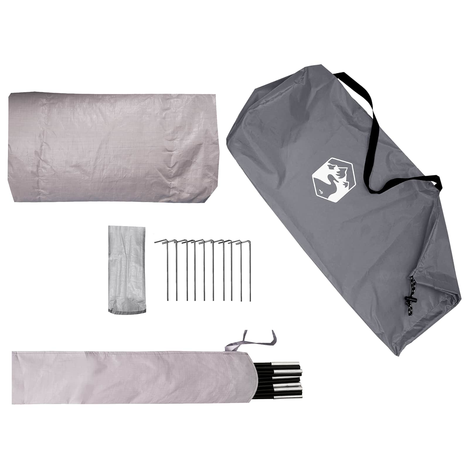 Tenda da trekking con telo impermeabile 2 persona