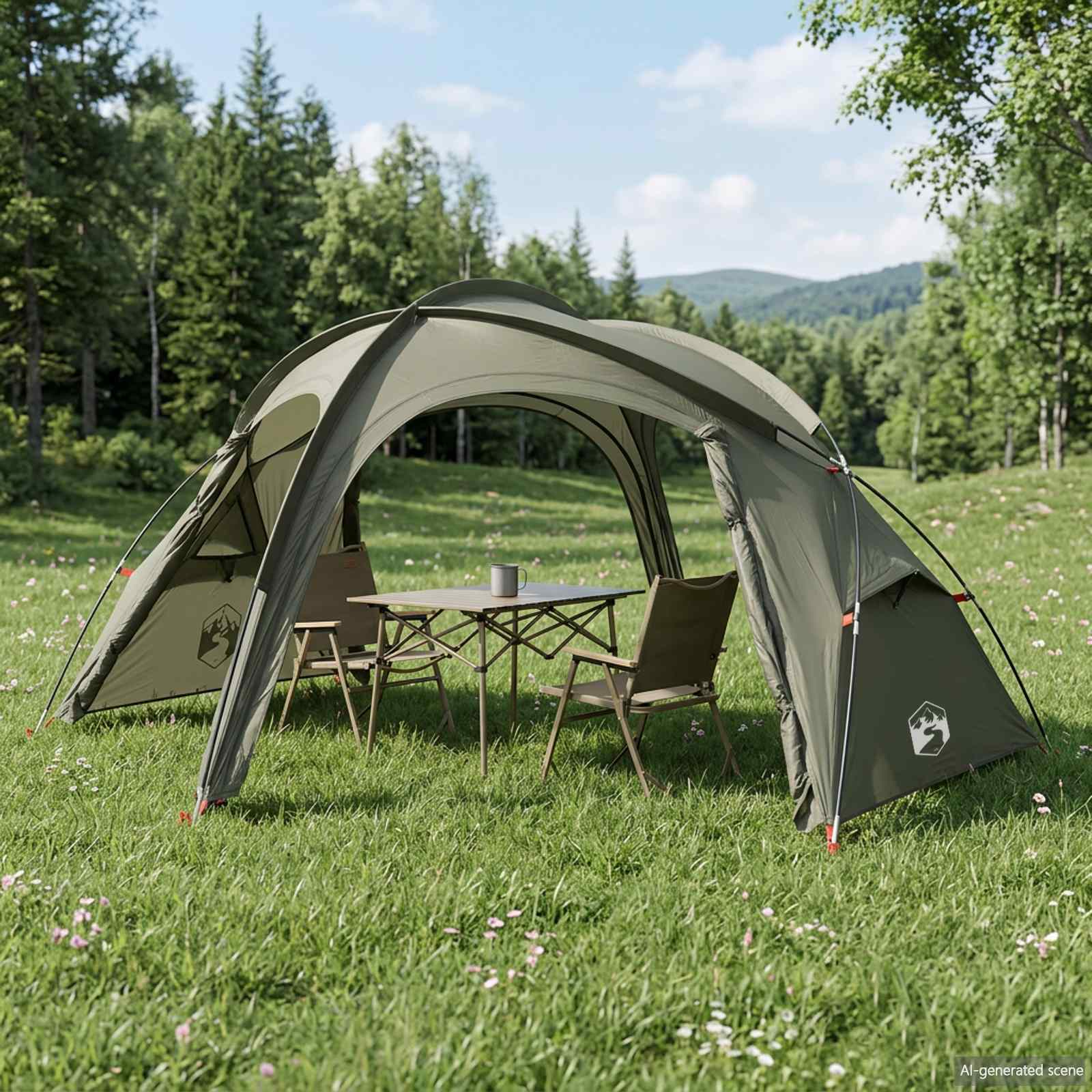 Tenda da trekking con telo impermeabile 2 persona