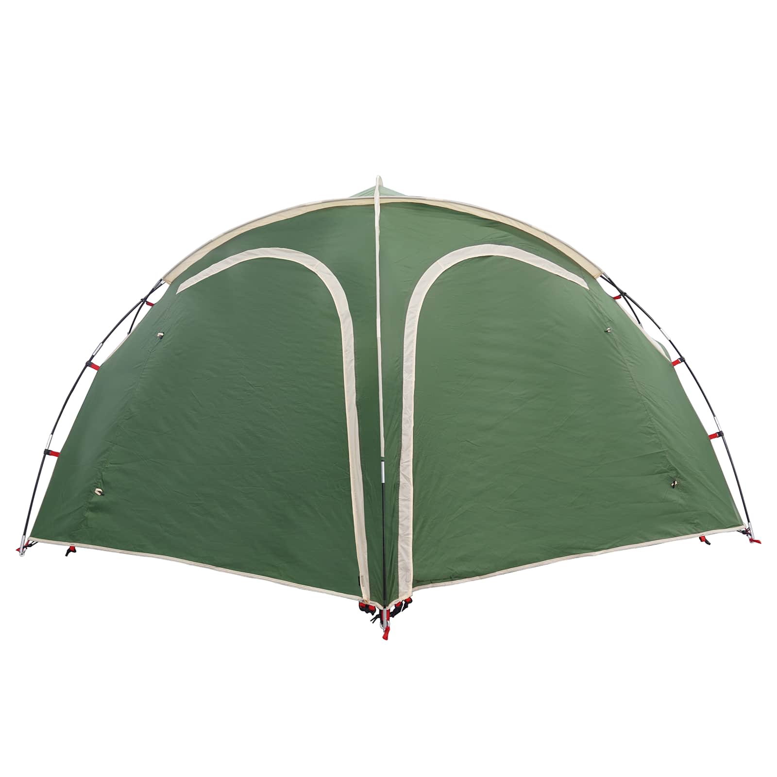 Tenda da trekking con telo impermeabile 3 persona Verde