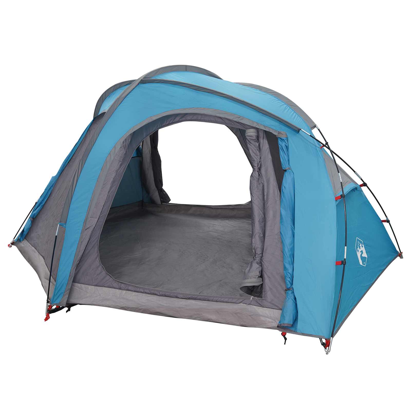 Tenda da trekking con telo impermeabile 3 persona Blu