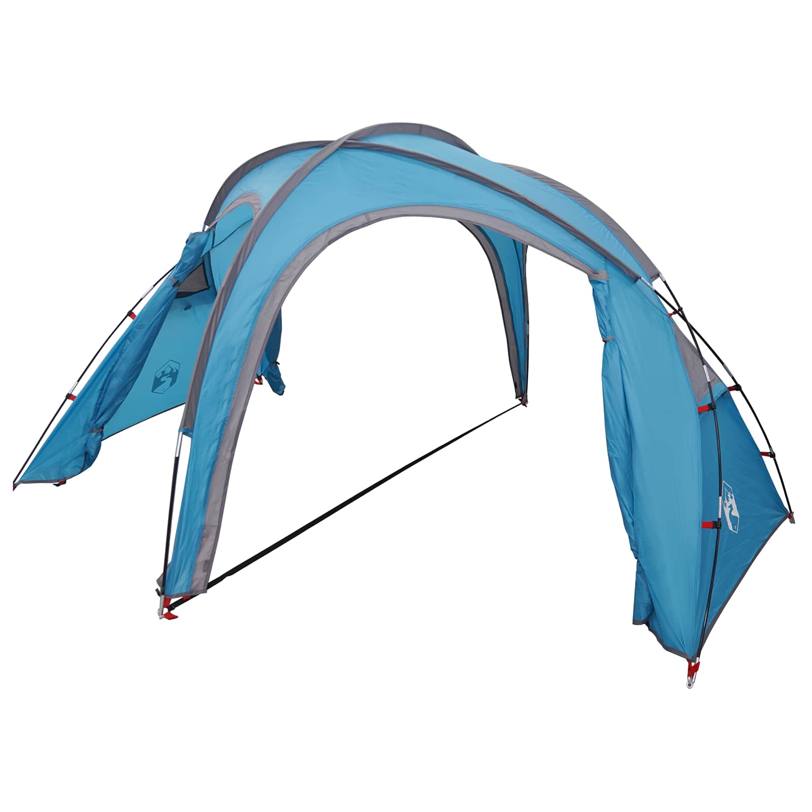 Tenda da trekking con telo impermeabile 3 persona Blu