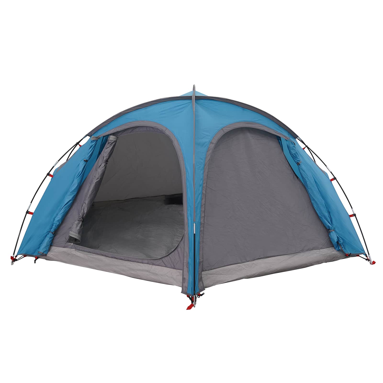 Tenda da trekking con telo impermeabile 3 persona Blu