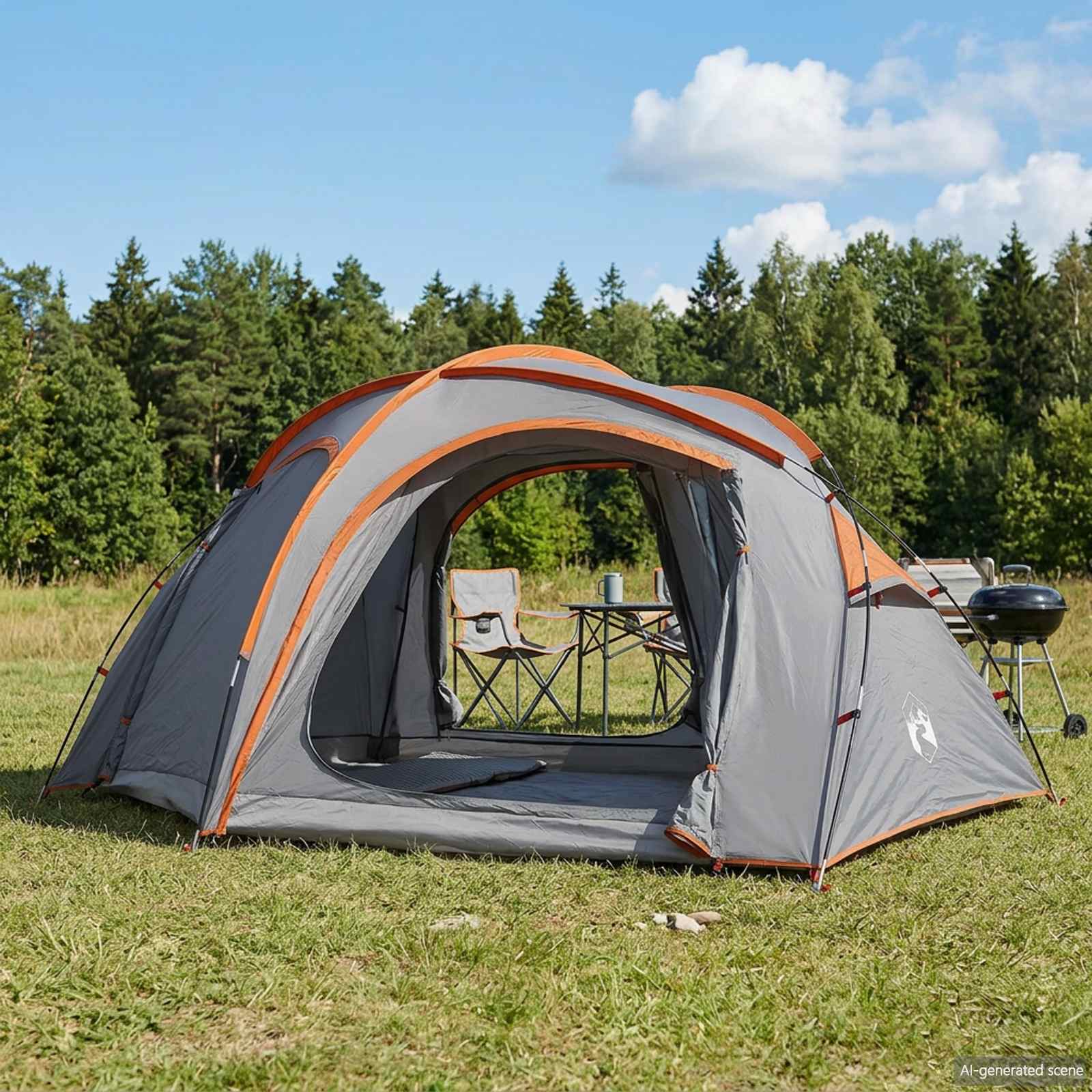 Tenda da trekking con telo impermeabile 3 persona