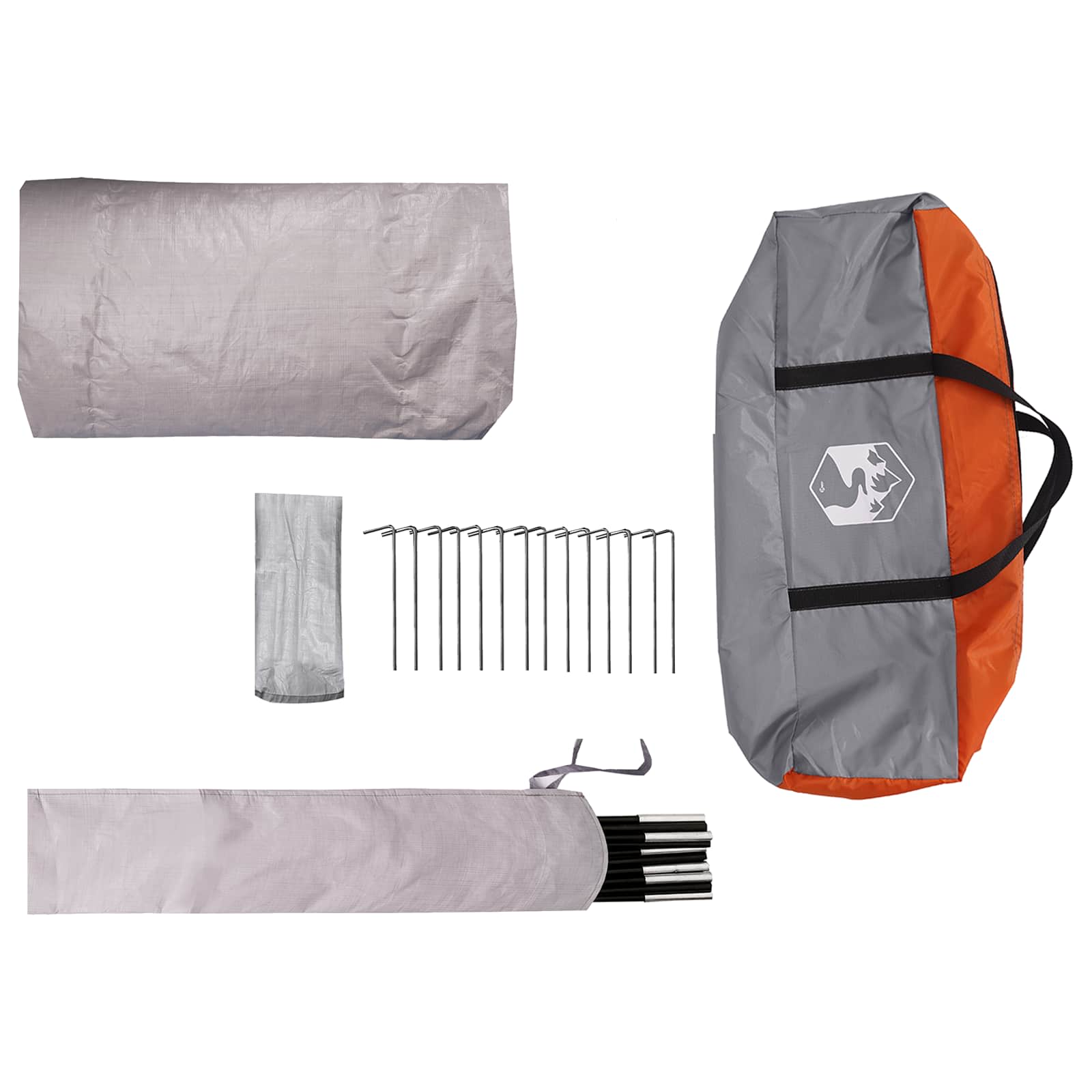 Tenda da trekking con telo impermeabile 3 persona