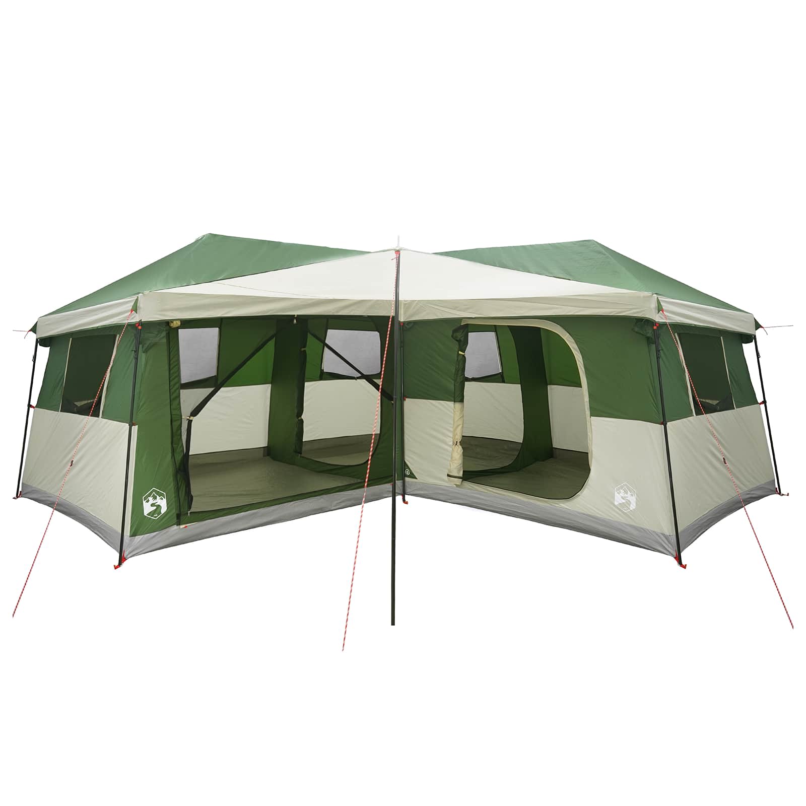 Tenda Familiare con Copertura Impermeabile 14 persona Verde