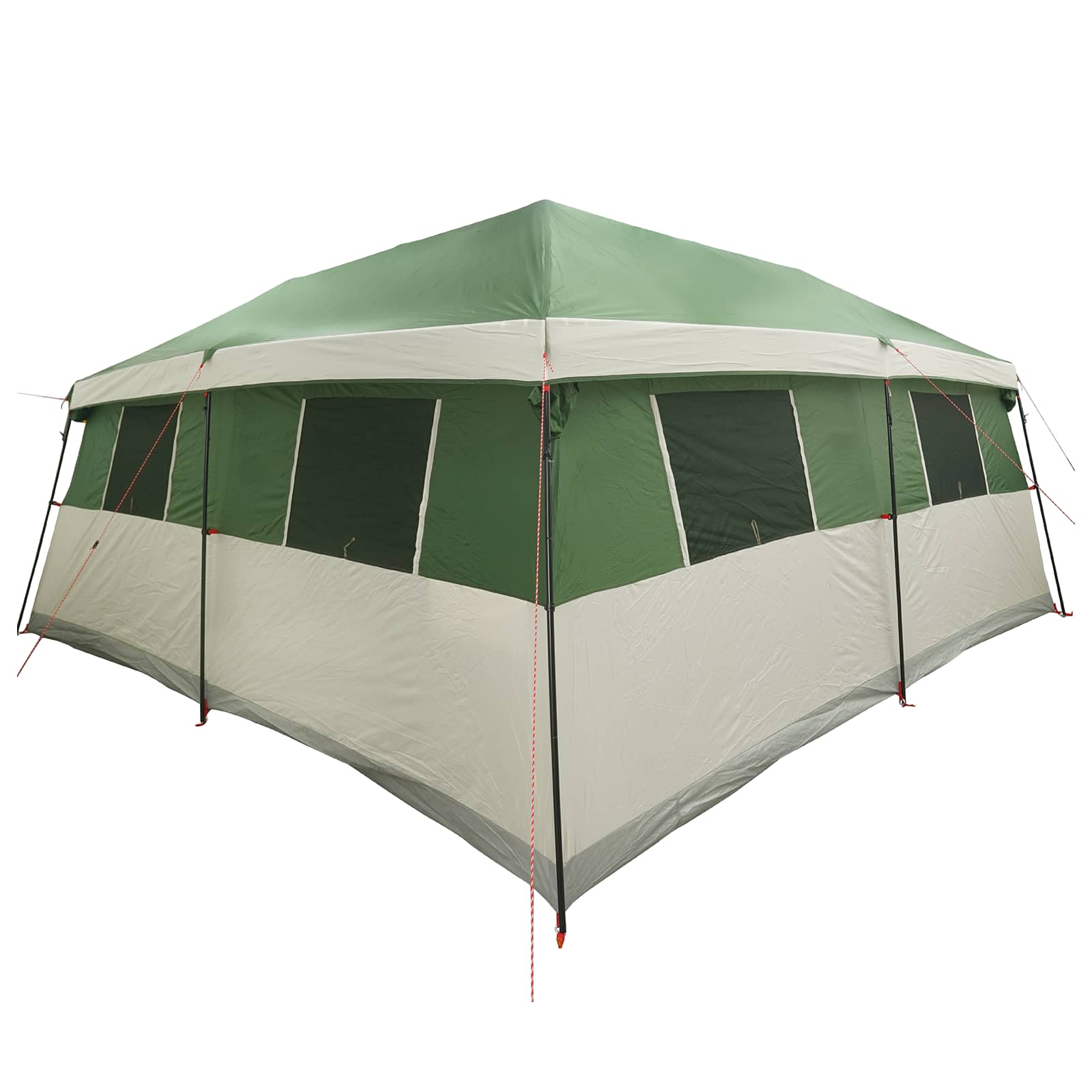 Tenda Familiare con Copertura Impermeabile 14 persona Verde