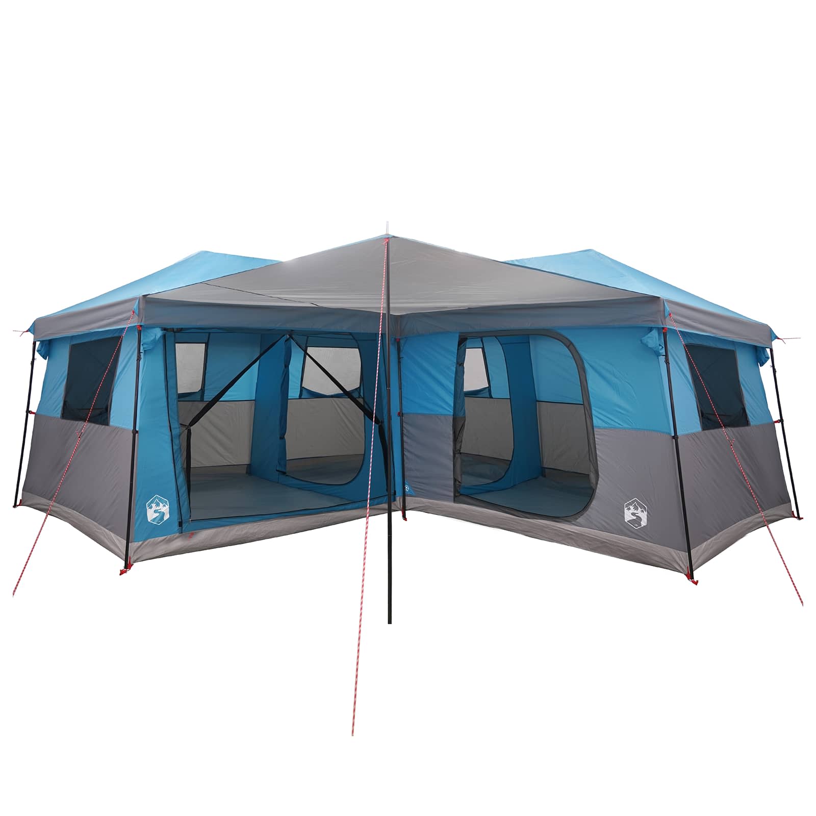 Tenda Familiare con Copertura Impermeabile 14 persona Blu