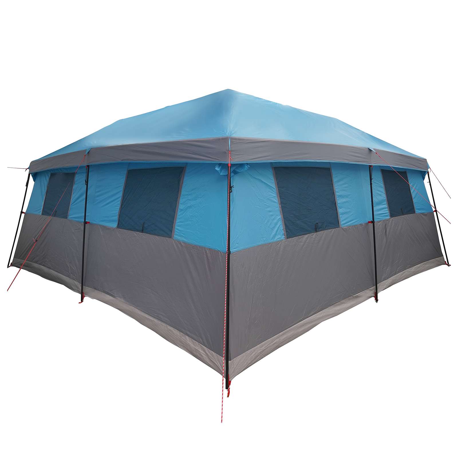 Tenda Familiare con Copertura Impermeabile 14 persona Blu