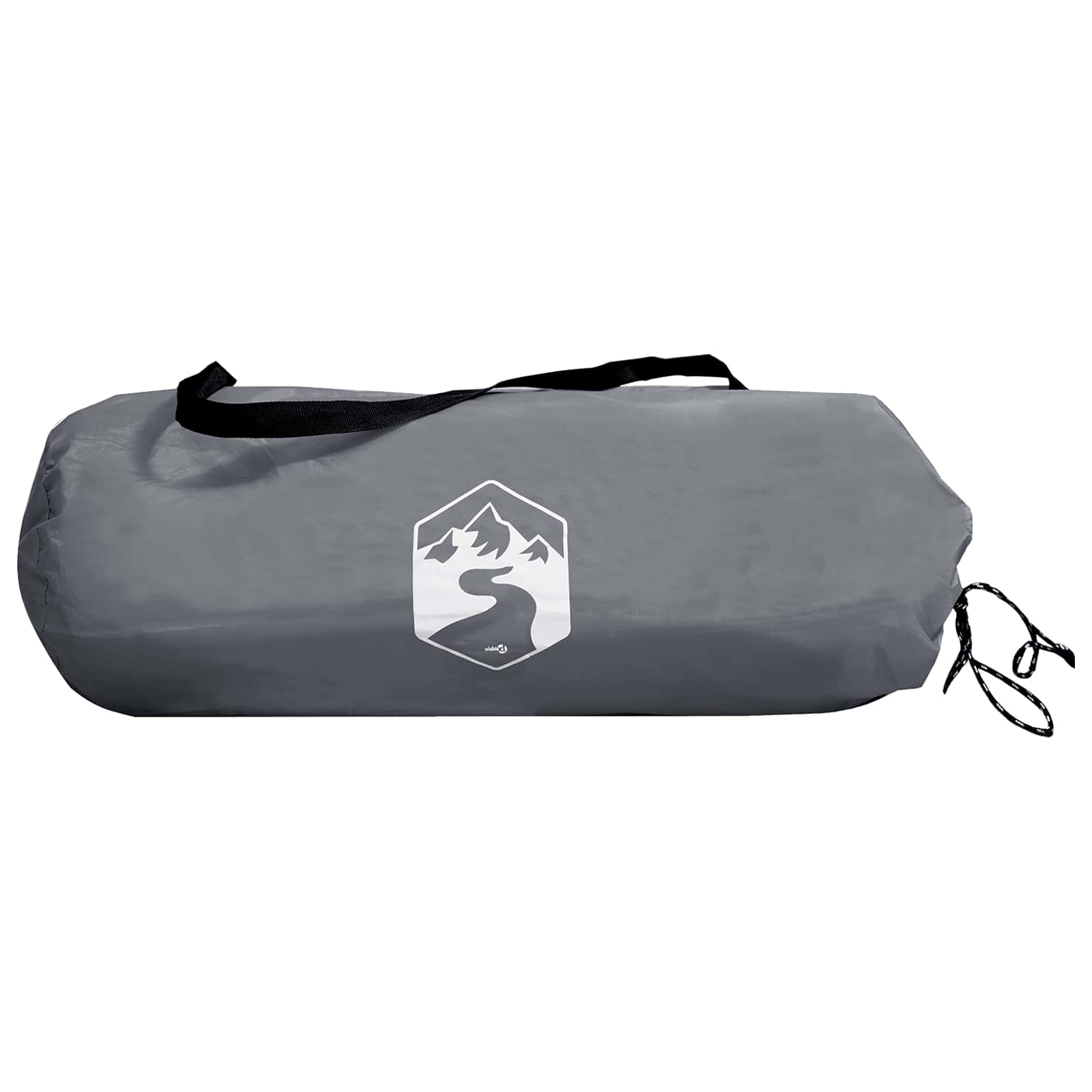 Tenda da Trekking Impermeabile 2 persona Grigio e arancione