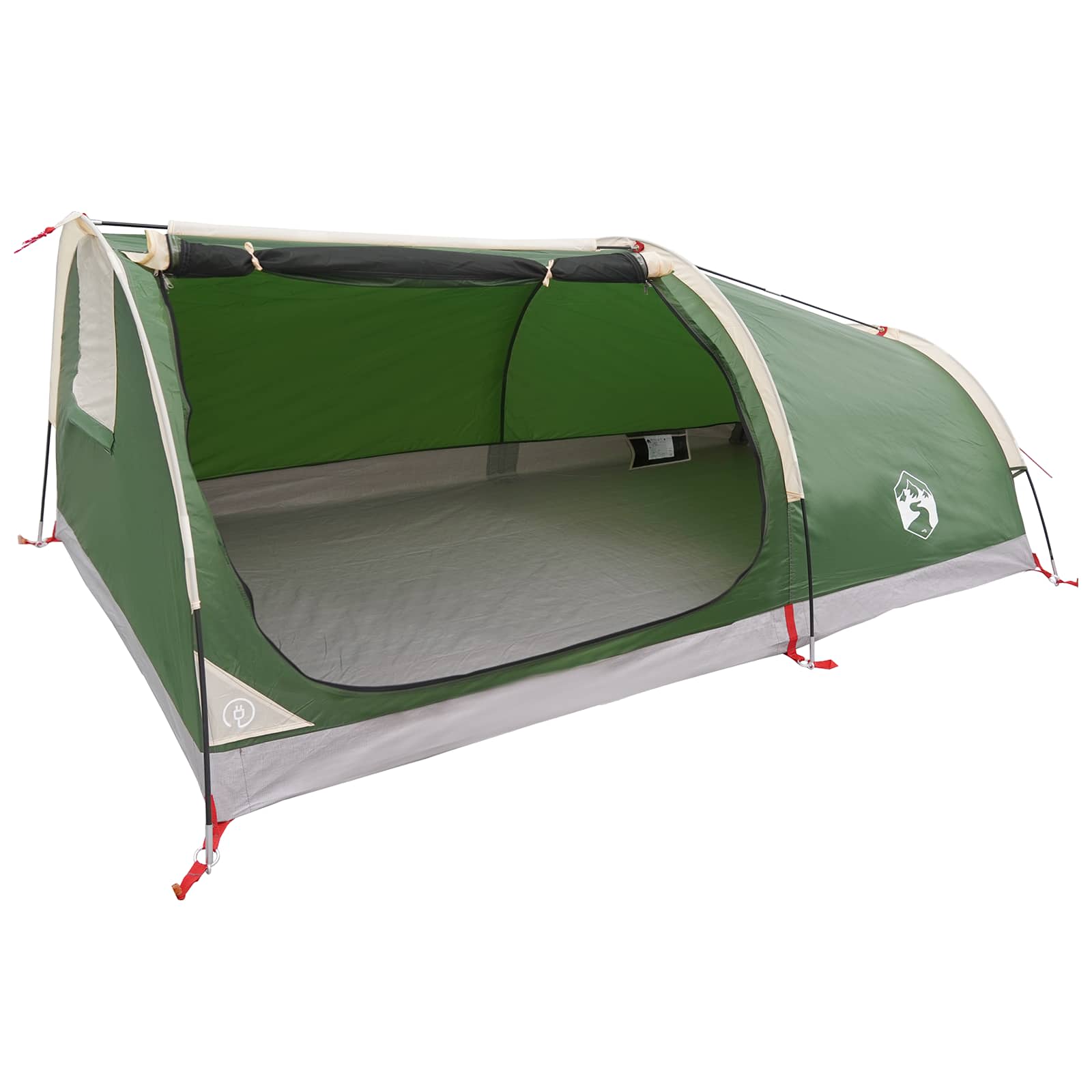 Tenda da Trekking Impermeabile 1 persona Verde