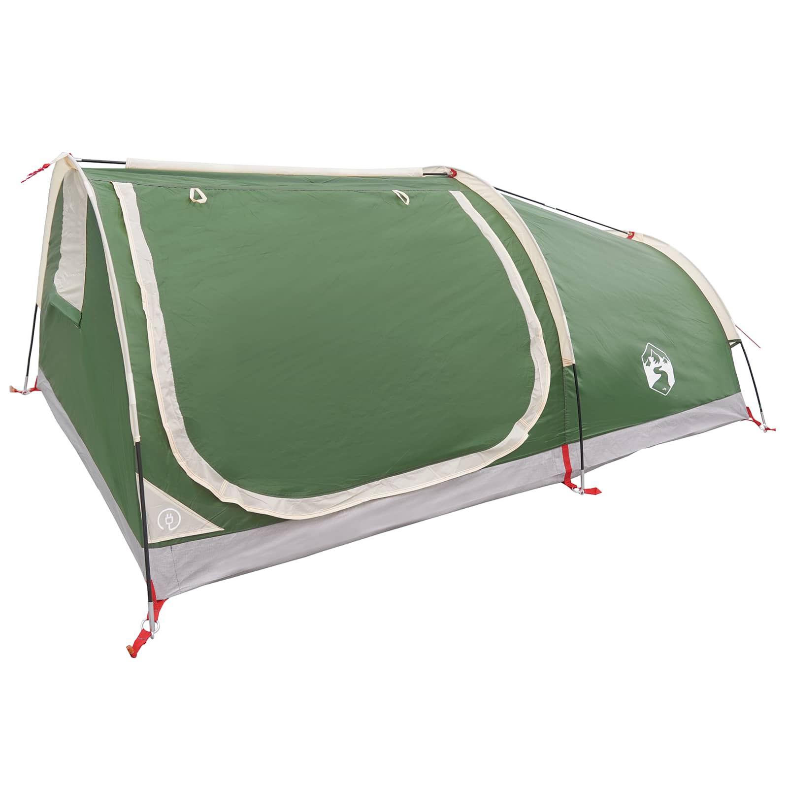 Tenda da Trekking Impermeabile 1 persona Verde