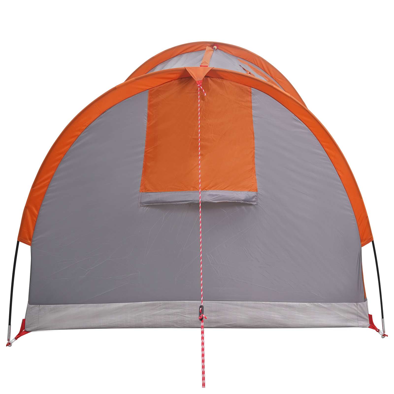 Tenda da Trekking Impermeabile 1 persona Grigio e arancione