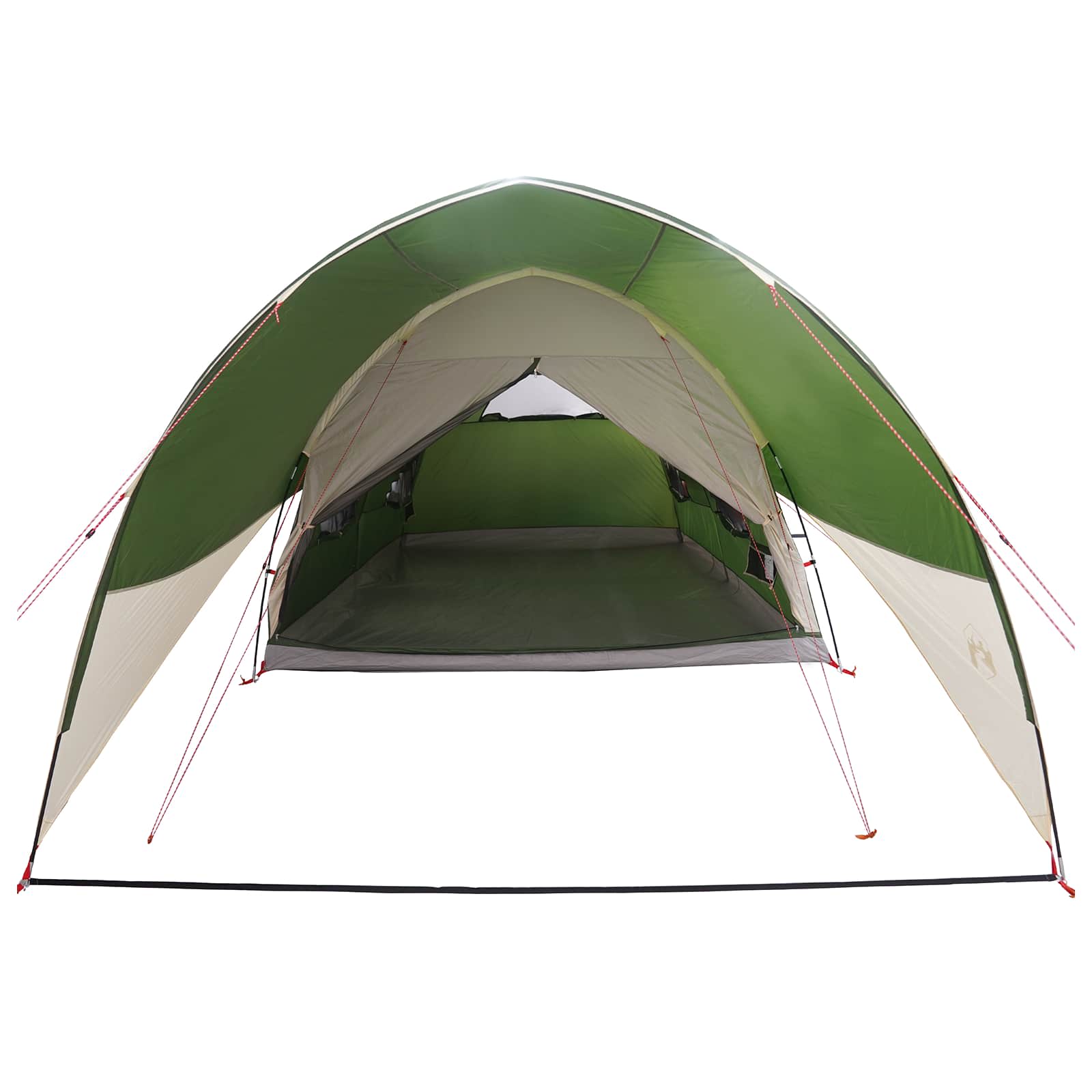 Tenda a tunnel con copertura impermeabile 10 persona Verde