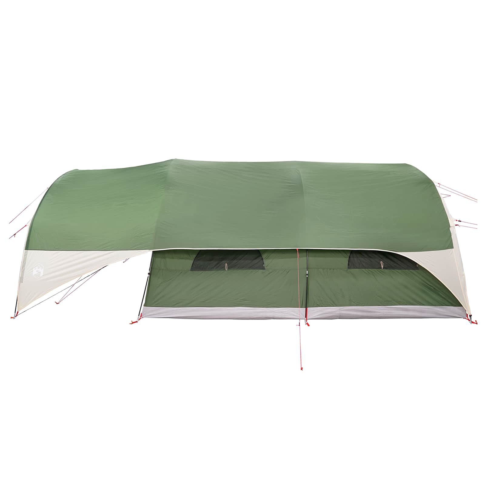 Tenda a tunnel con copertura impermeabile 10 persona Verde