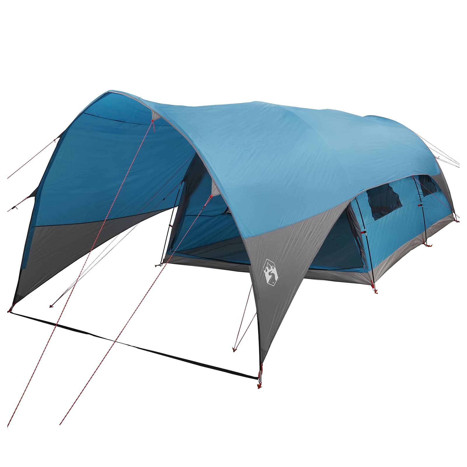 Tenda a tunnel con copertura impermeabile 10 persona Blu