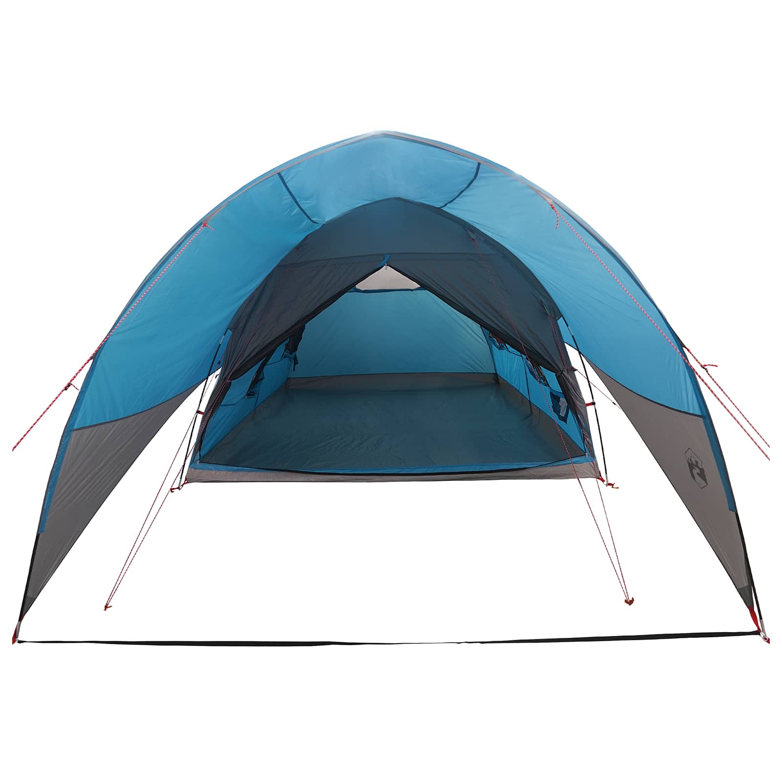 Tenda a tunnel con copertura impermeabile 10 persona Blu