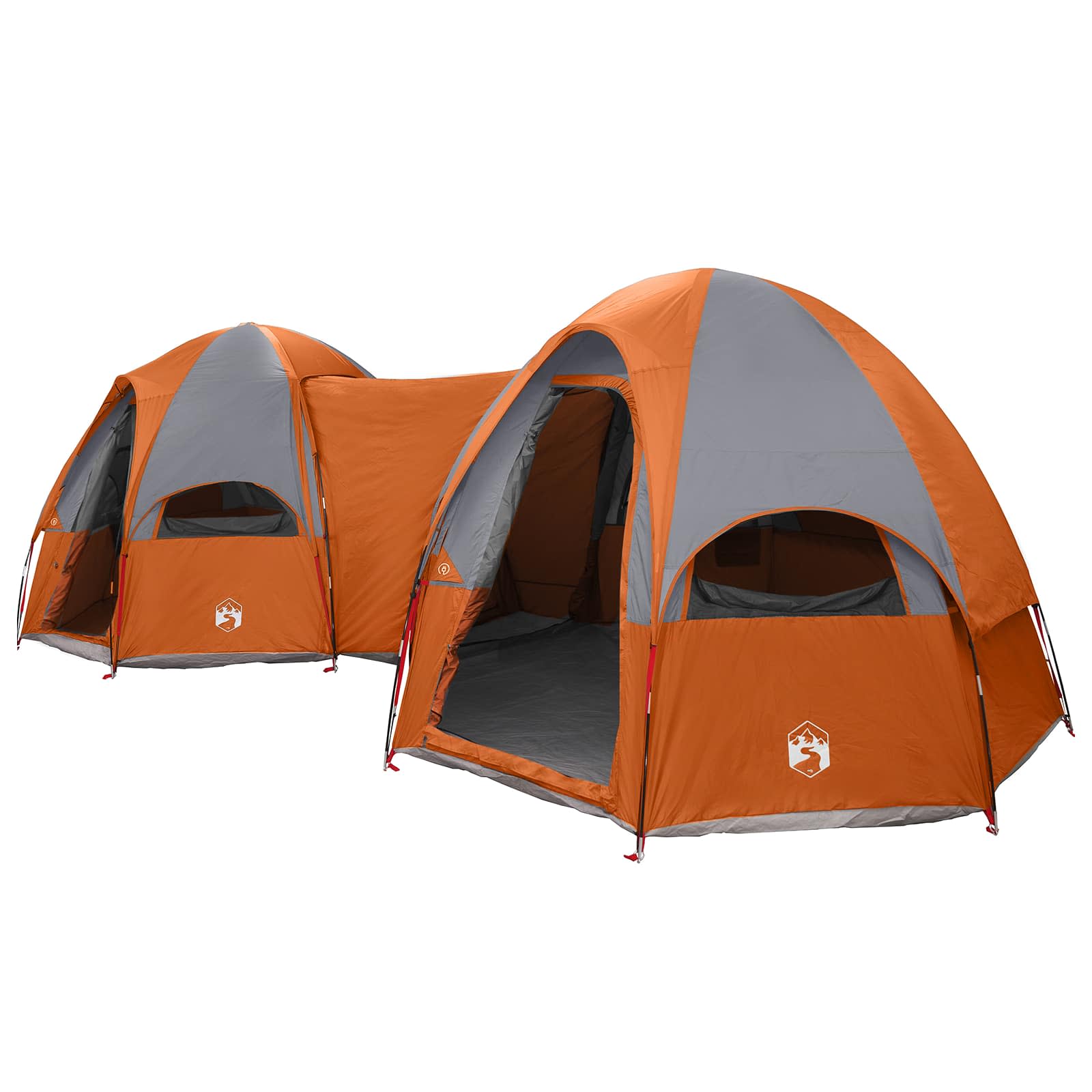 Tenda familiare con telo da pioggia resistente all'acqua