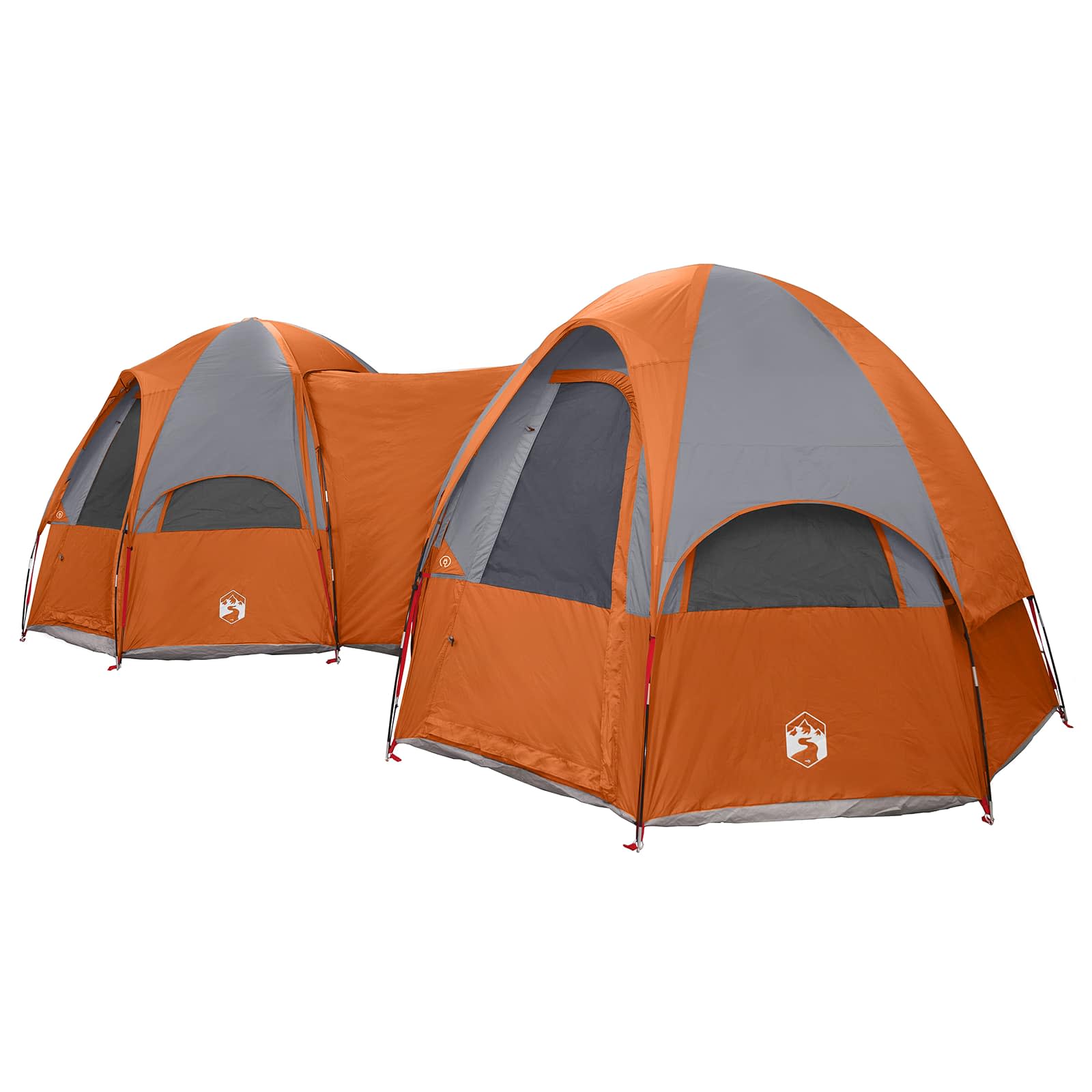 Tenda familiare con telo da pioggia resistente all'acqua