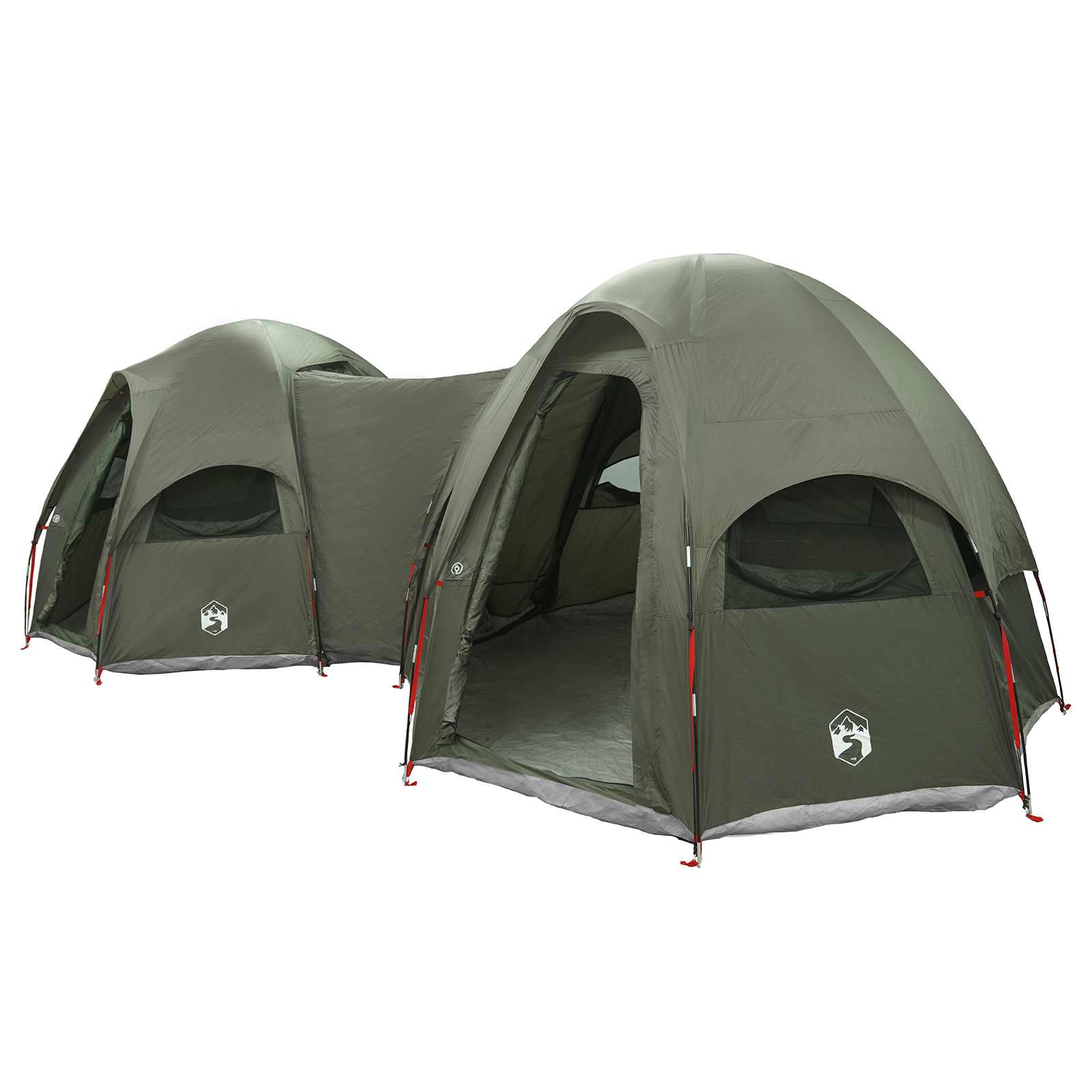 Tenda familiare con telo da pioggia resistente all'acqua