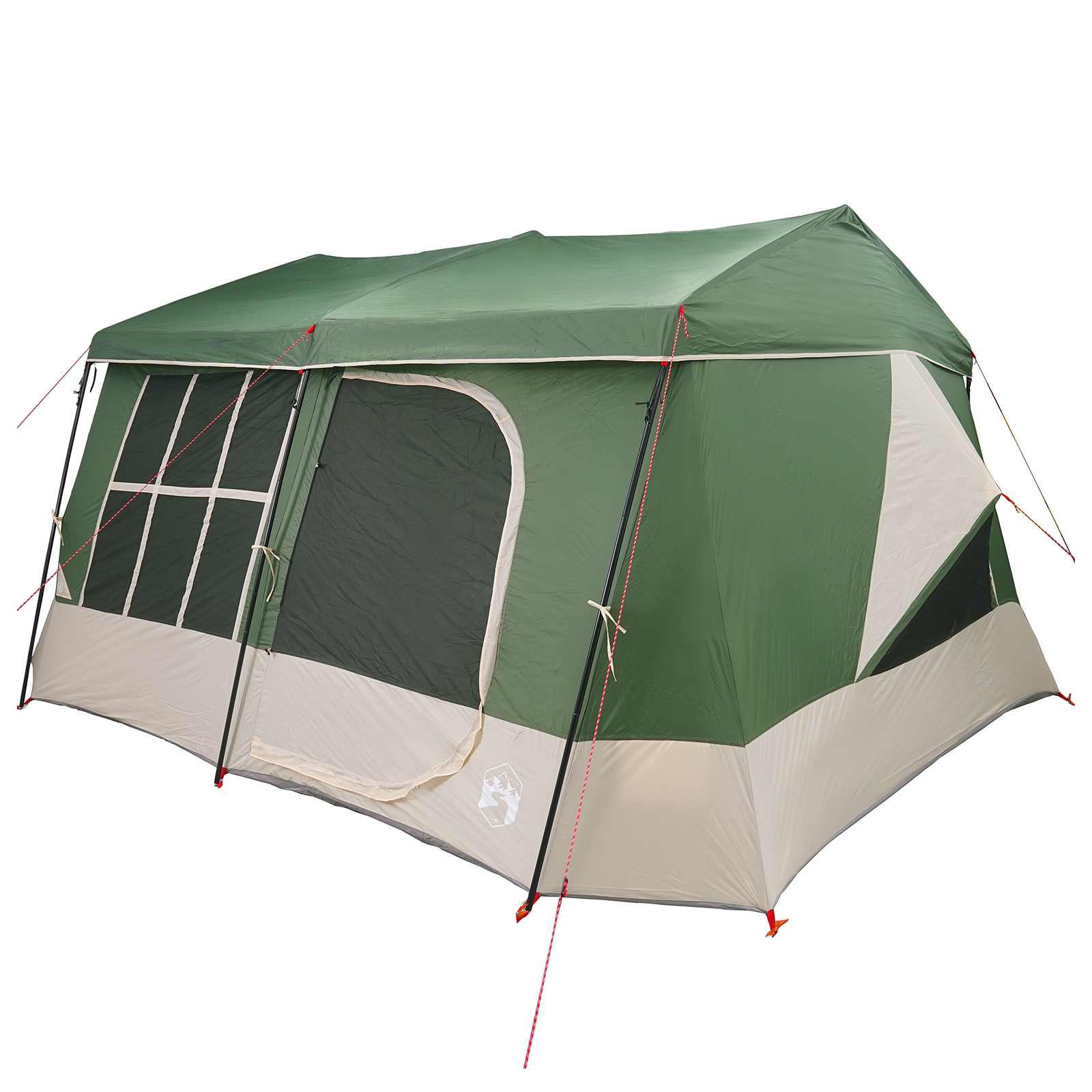 Tenda familiare con telo da pioggia resistente all'acqua
