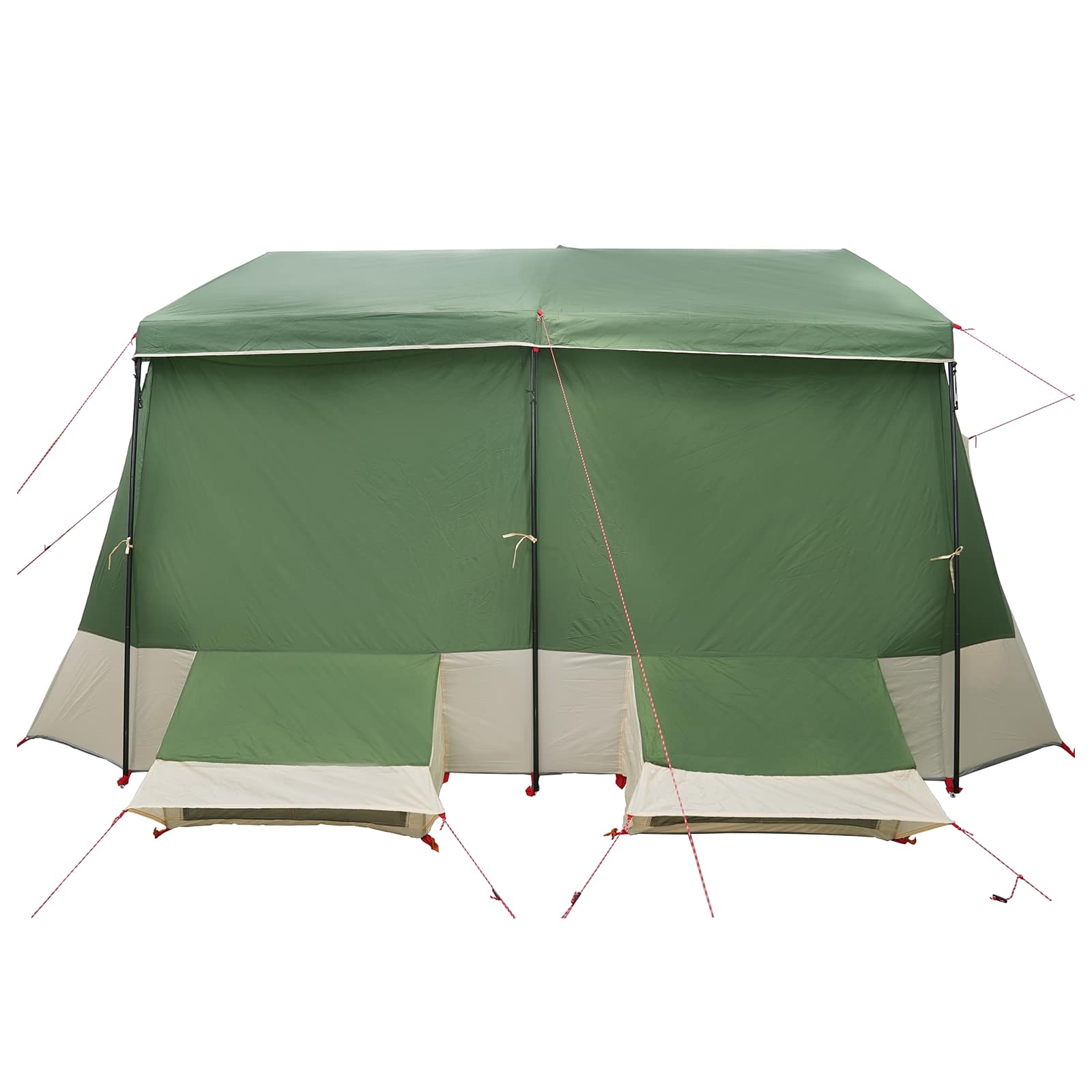 Tenda familiare con telo da pioggia resistente all'acqua