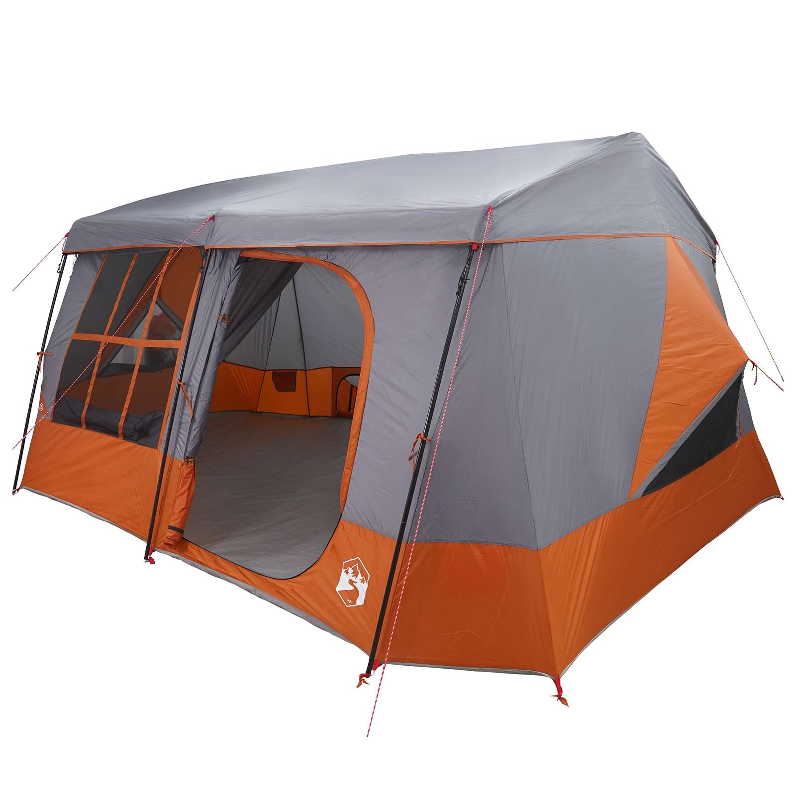 Tenda familiare con telo da pioggia resistente all'acqua