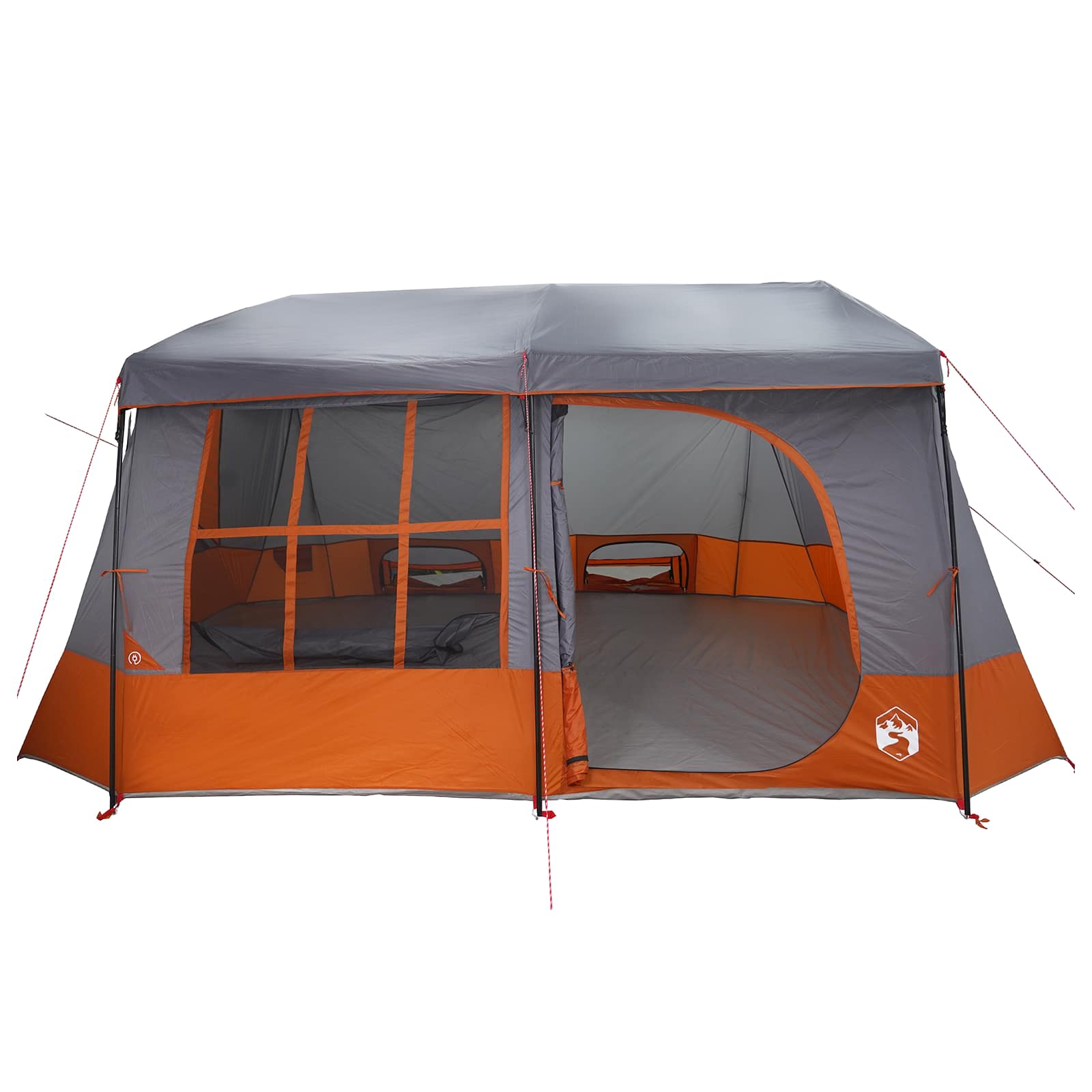 Tenda familiare con telo da pioggia resistente all'acqua