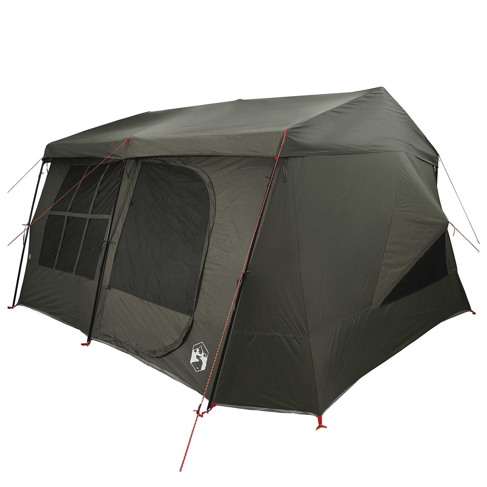 Tenda familiare con telo da pioggia resistente all'acqua
