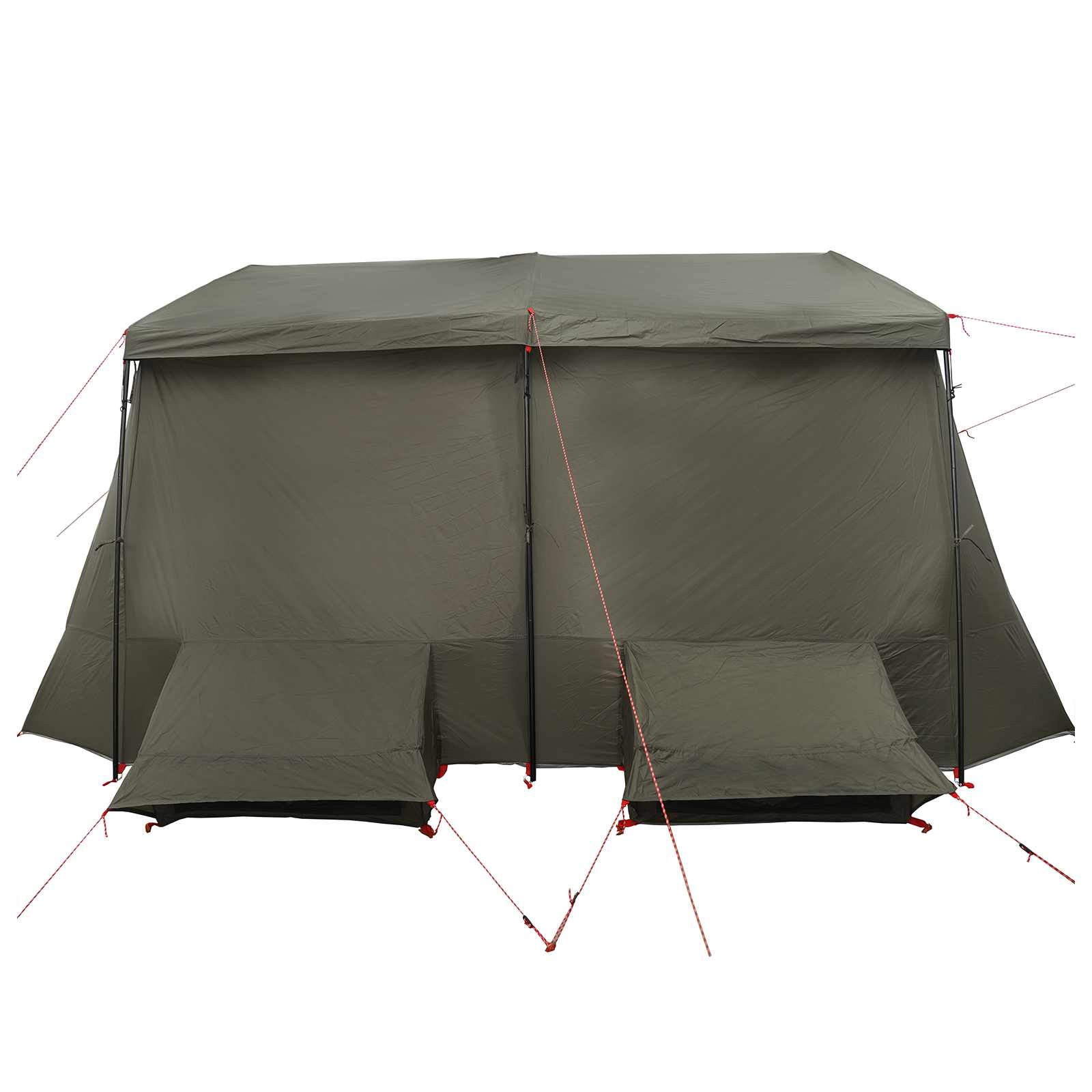 Tenda familiare con telo da pioggia resistente all'acqua