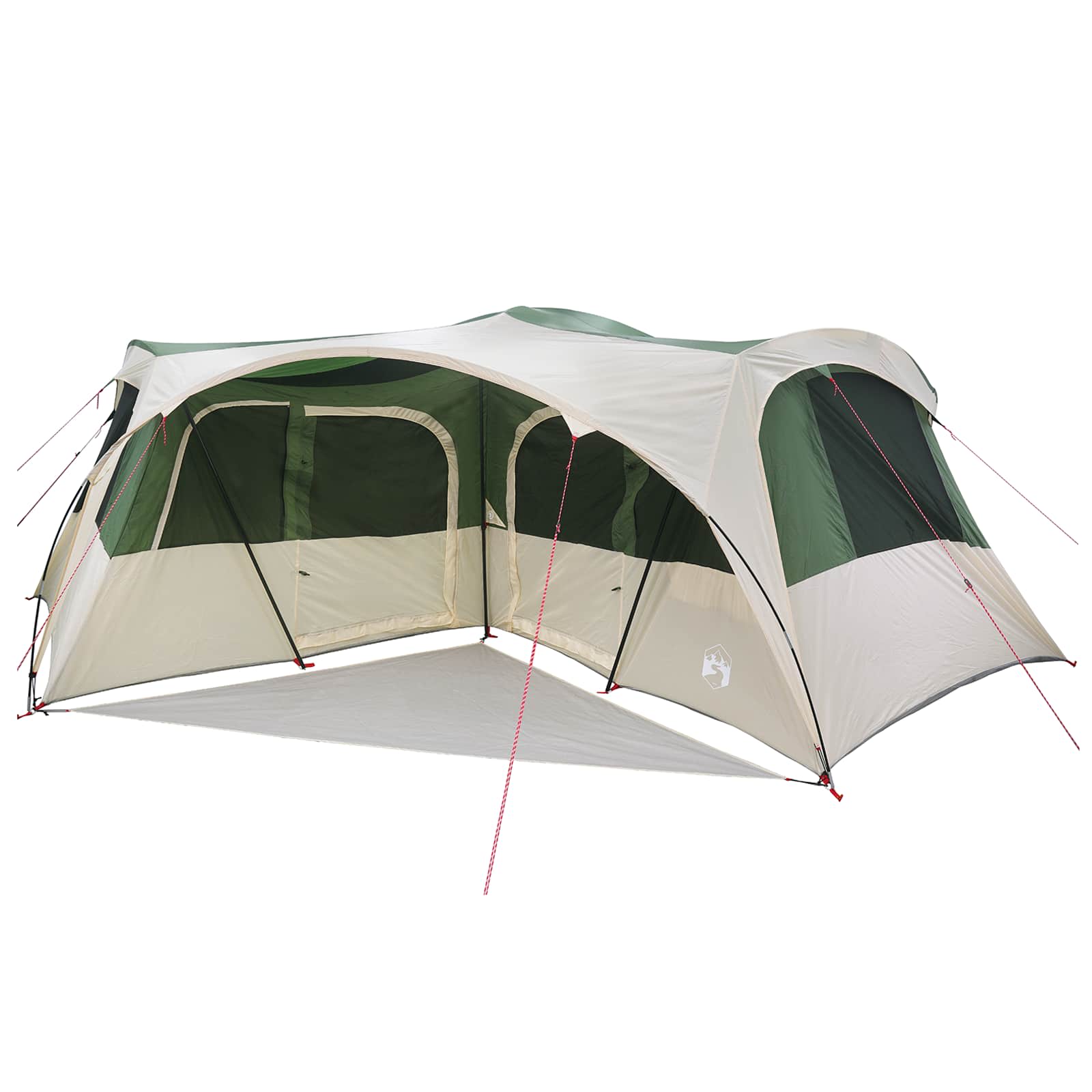 Tenda familiare con telo da pioggia resistente all'acqua