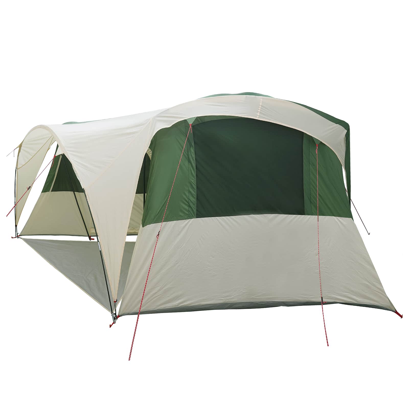 Tenda familiare con telo da pioggia resistente all'acqua