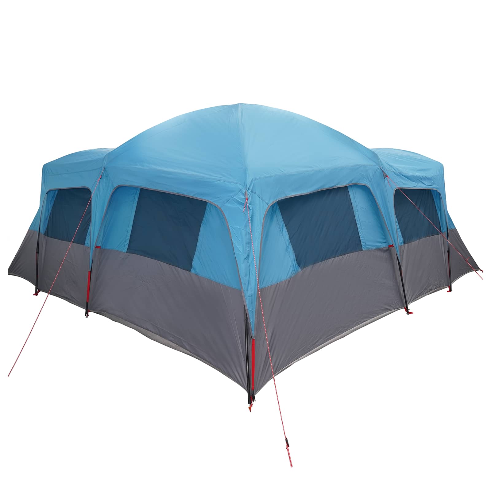 Tenda familiare con telo da pioggia resistente all'acqua