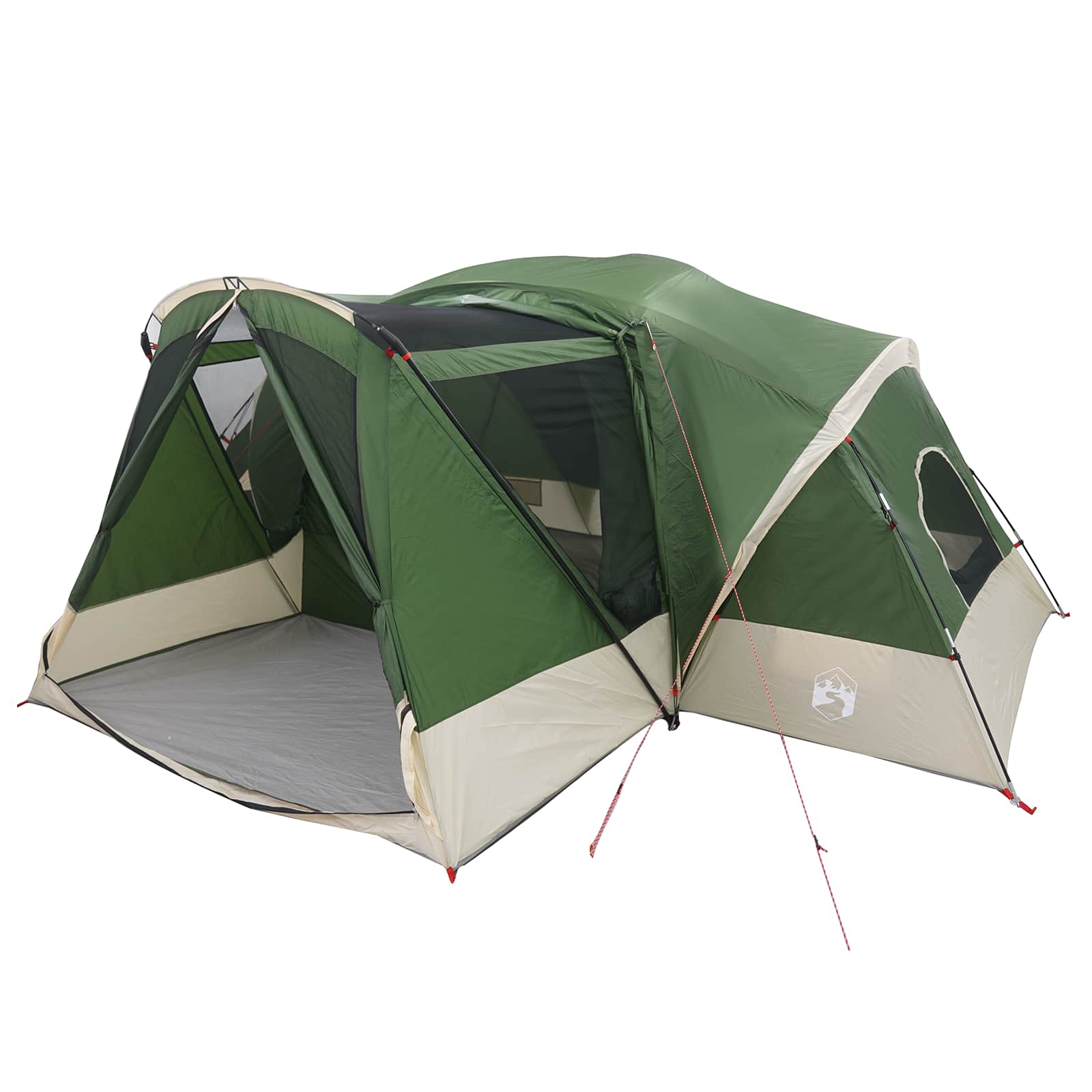 Tenda a capanna con copertura impermeabile 10 persona Verde