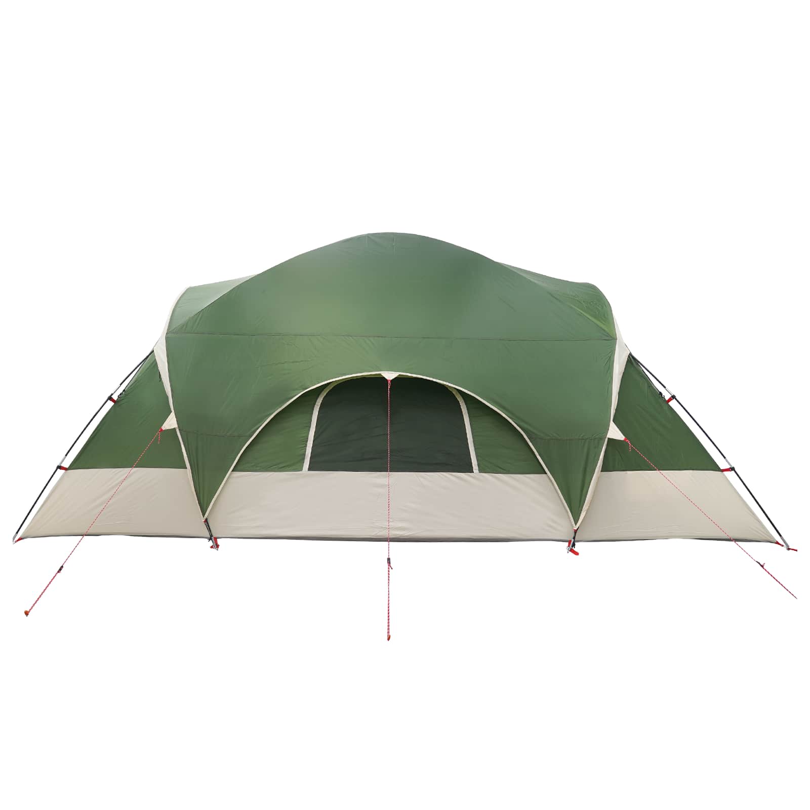 Tenda a capanna con copertura impermeabile 10 persona Verde
