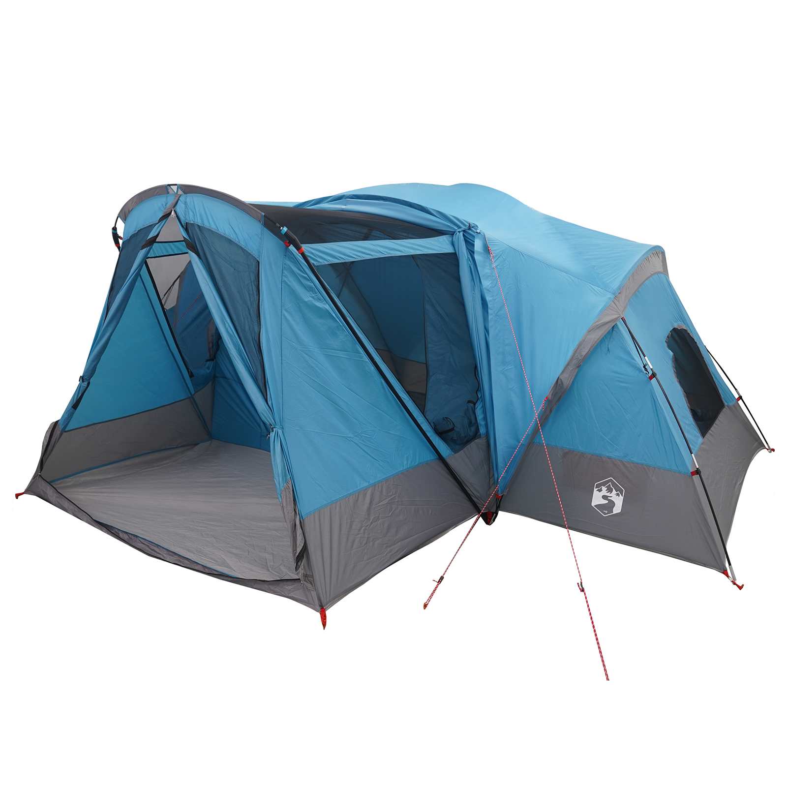 Tenda a capanna con copertura impermeabile 10 persona Blu