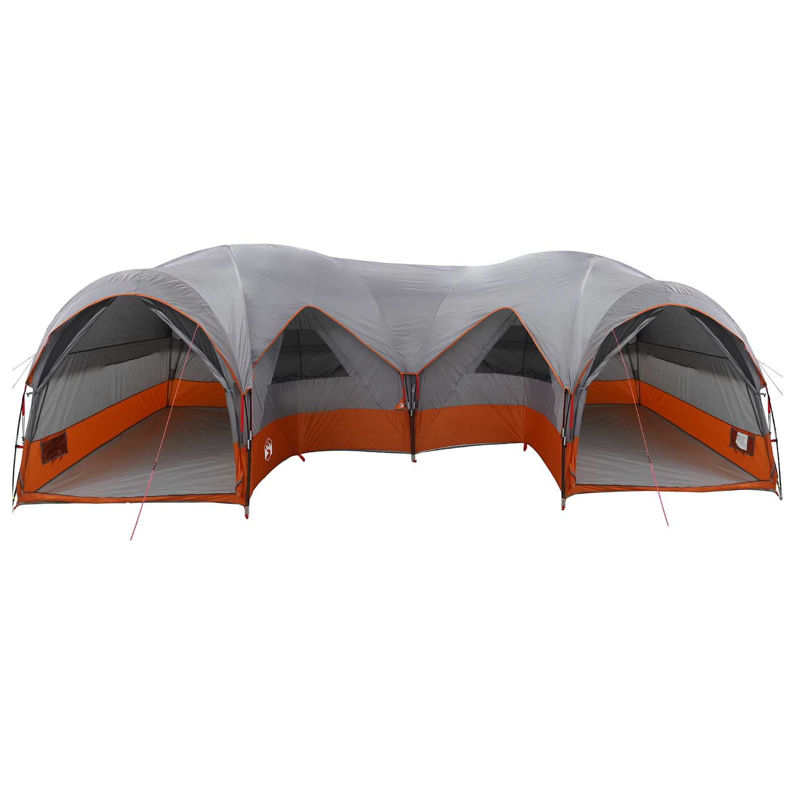 Tenda familiare con telo da pioggia resistente all'acqua